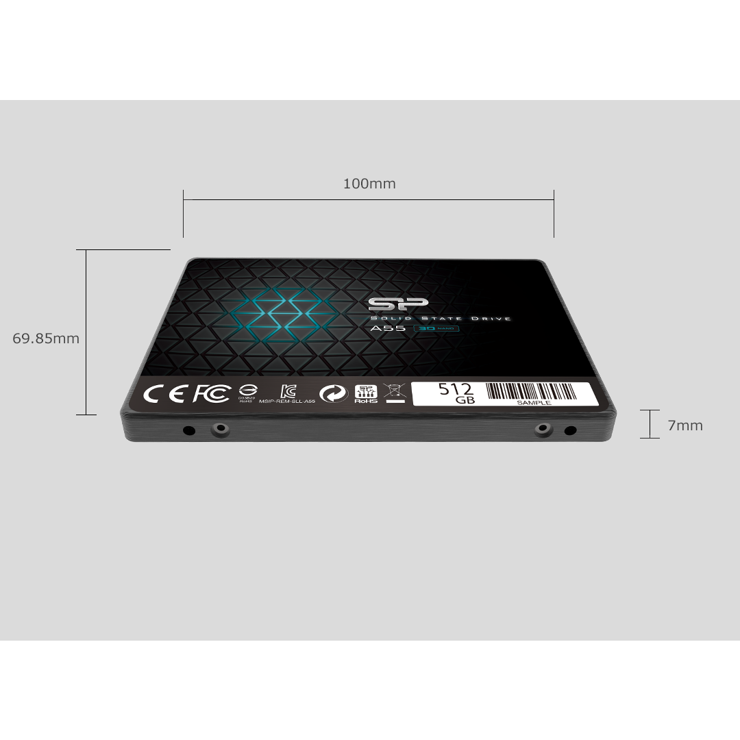 Solid State Drive Silicon Power A55, 512GB, Viteza 560 MB/s - imagine 2