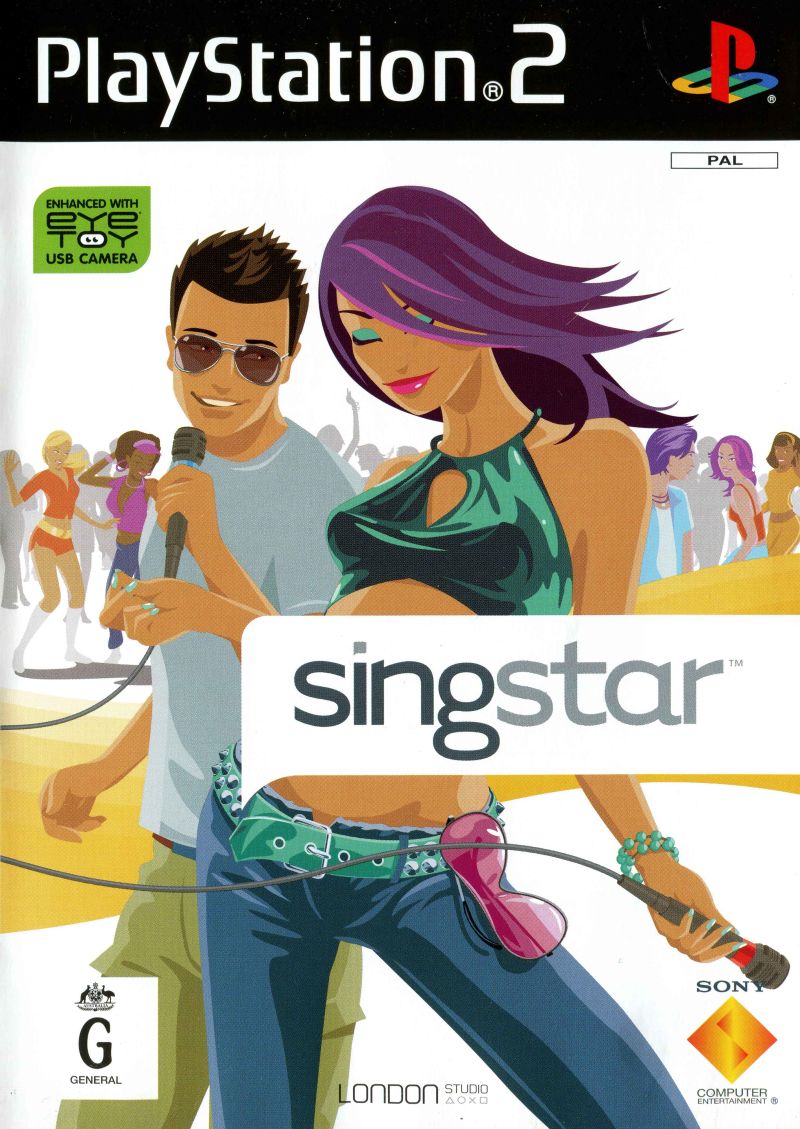 Consola Sony Playstation 2 Fat + Controller, Sing Star Edition Bundle, Satin Silver - imagine 4
