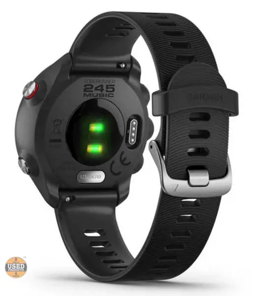 Smartwatch Garmin Forerunner 245 Music, 42mm, Wi-Fi, GPS - imagine 2