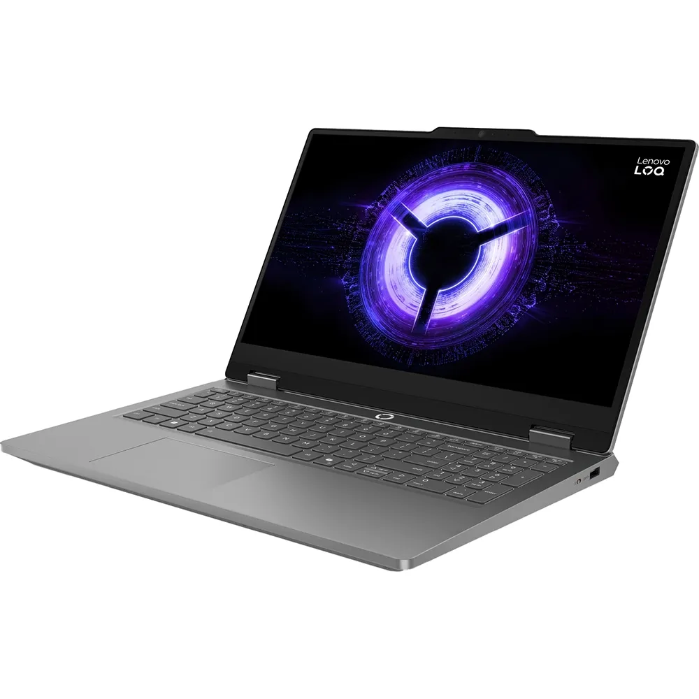 Laptop gaming Lenovo LOQ Essential 15IRX11, Display 15.6 inch FHD, 144Hz, Intel Core i5-13450HX 10-Core, 4.6GHz, 16 Gb RAM DDR5, SSD 1 Tb NVMe, NVIDIA GeForce RTX 5050 8 Gb, Wi-Fi 6, USB 3.2, USB-C, HDMI, Ethernet, Jack 3.5mm, Luna Grey
