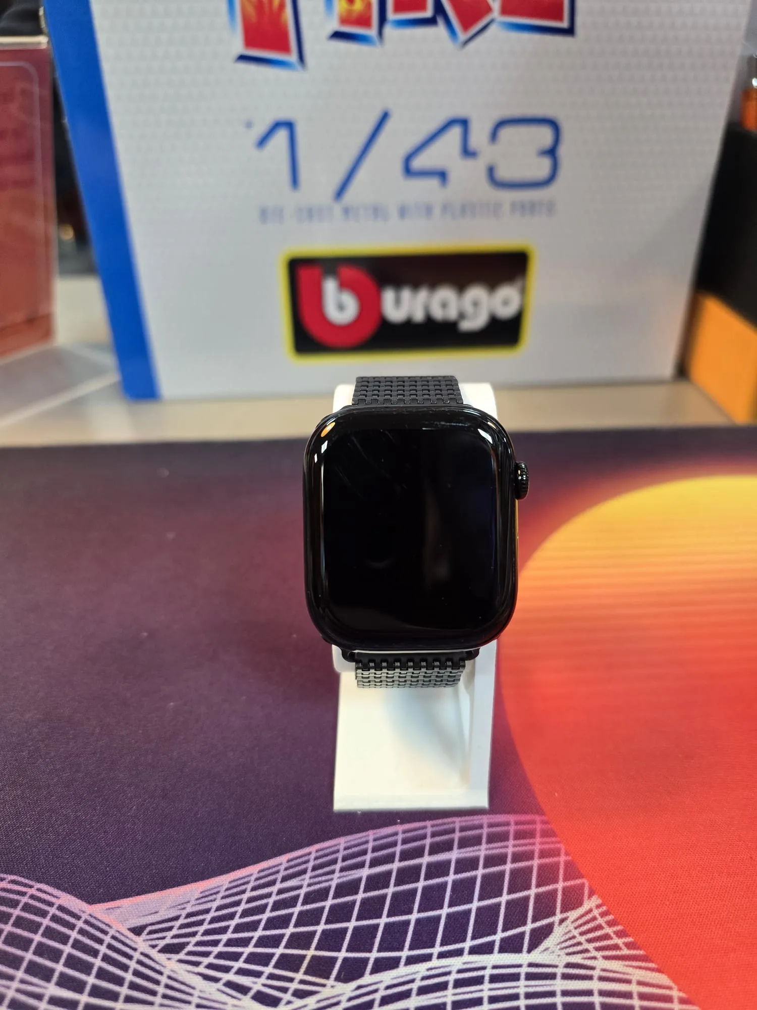 Apple Watch Series 10, 46mm, Jet Black Aluminium Case, Bratara Compatibila, GPS, A2999