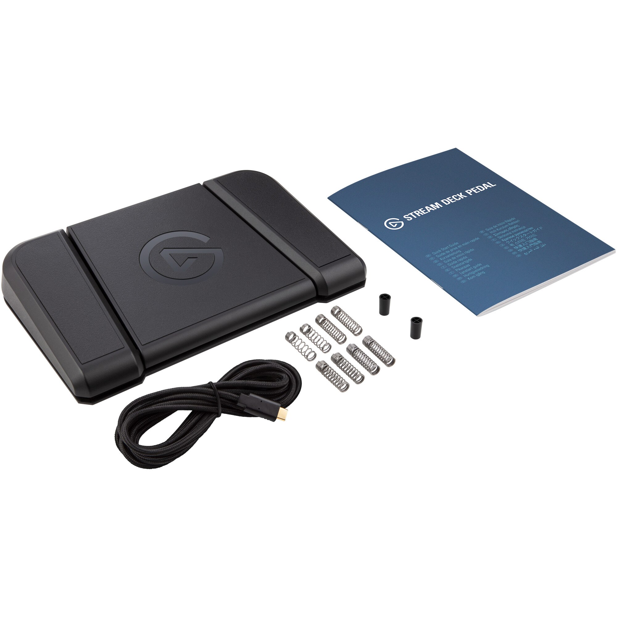 Pedala Elgato Stream Deck, cu 3 butoane personalizabile, pentru streaming si productivitate, USB, Negru - imagine 3