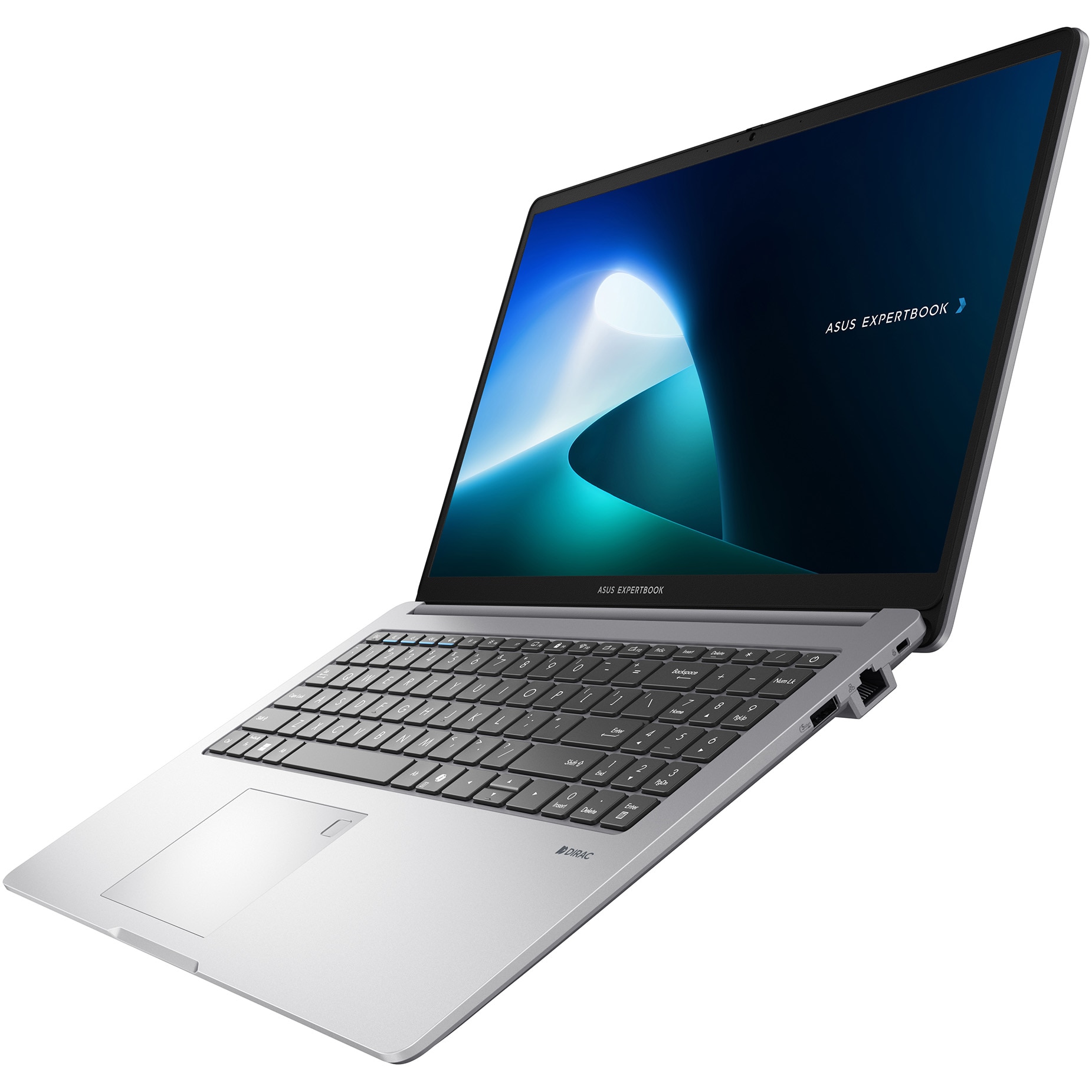 Laptop ASUS ExpertBook P1503CVA, Display 15.6 inch FHD, Intel Core i7-13620H 2.4 GHz, 10-Core, 16 Gb RAM DDR5 5200 MHz, SSD 512 Gb NVMe 4.0 M.2, Intel UHD Graphics, Wi-Fi 6, HDMI, USB-C, Ethernet, Jack 3.5mm, Silver - imagine 2