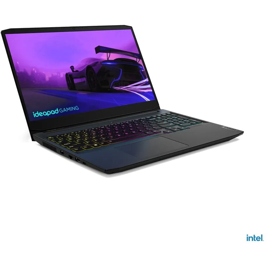 Laptop Gaming Lenovo IdeaPad Gaming 3 15IHU6, 15.6'', i5-11320h, 8 GB RAM DDR4, 256 GB SSD, RTX 3050 4GB, Negru - imagine 2