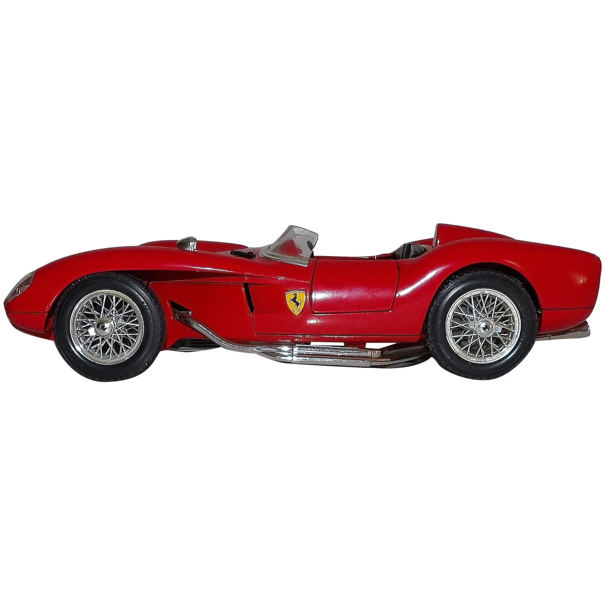 Macheta 1/18 BBurago 3007, Ferrari 250 Testa Rossa (1957) Rosu - imagine 2