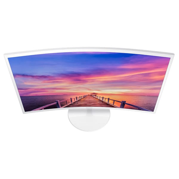 Monitor Curbat Samsung C32F391FWU, 32 Inch Full HD, VA, 60 Hz, 4 ms, HDMI, DisplayPort, White - imagine 3