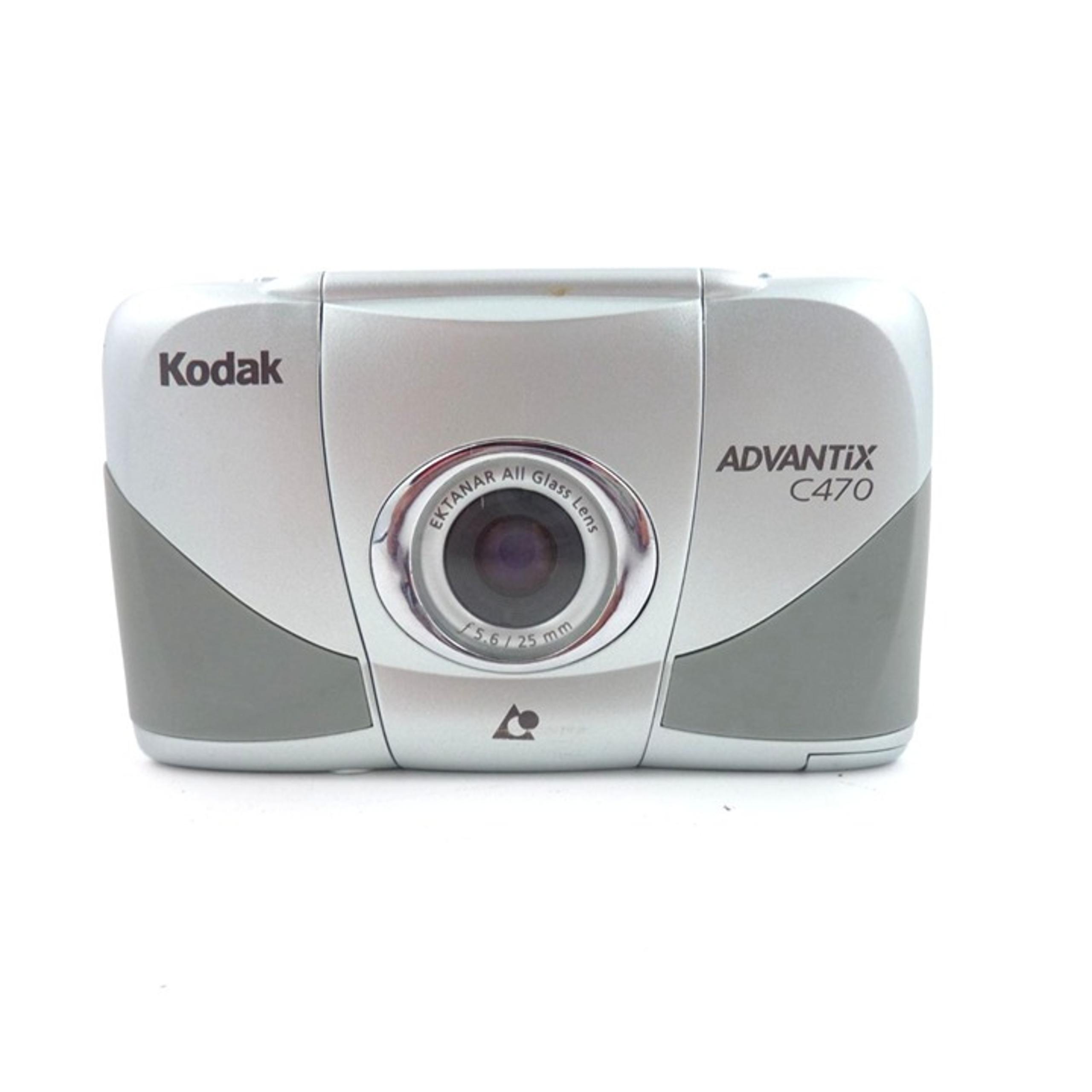 Aparat Foto pe Film Kodak Advantix C470, APS, 25 mm, Auto Focus, Blitz Integrat, Silver