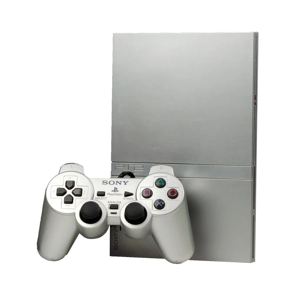 Consola SONY PlayStation 2 + 2x Controller + Camera Eye Toy + 3x Joc