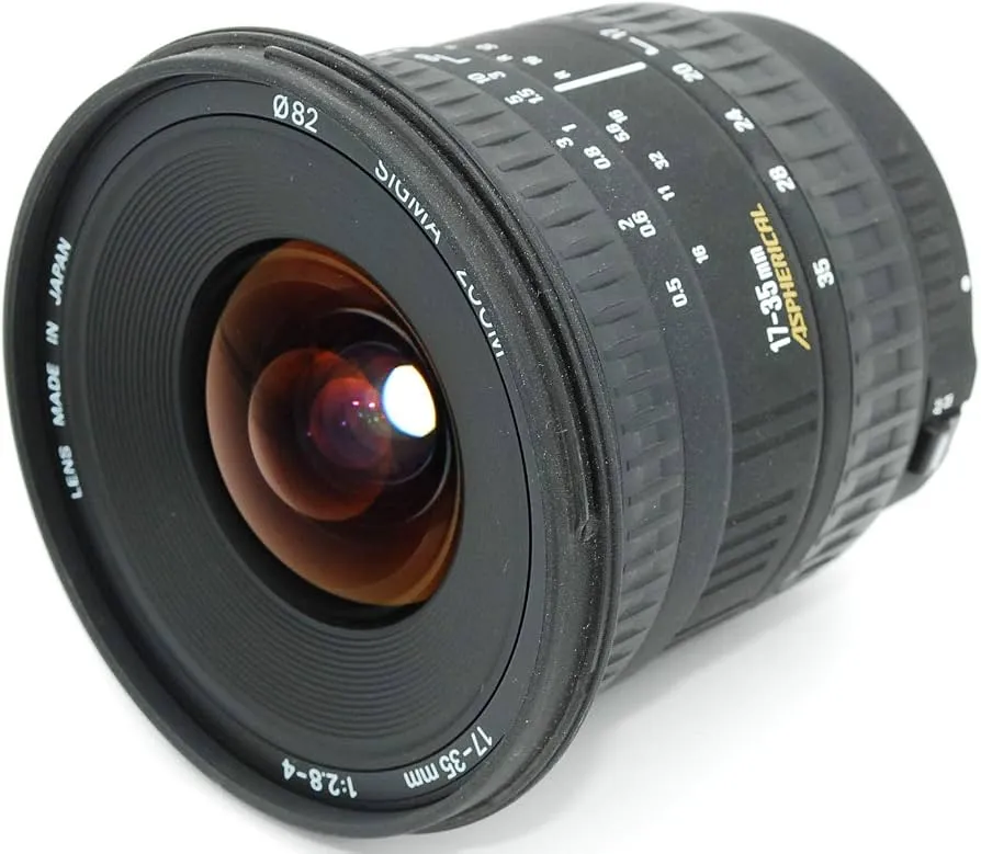 Obiectiv foto Sigma 17-35mm F2.8-4 EX Aspherical D, Nikon F, Full Frame, Autofocus, Negru