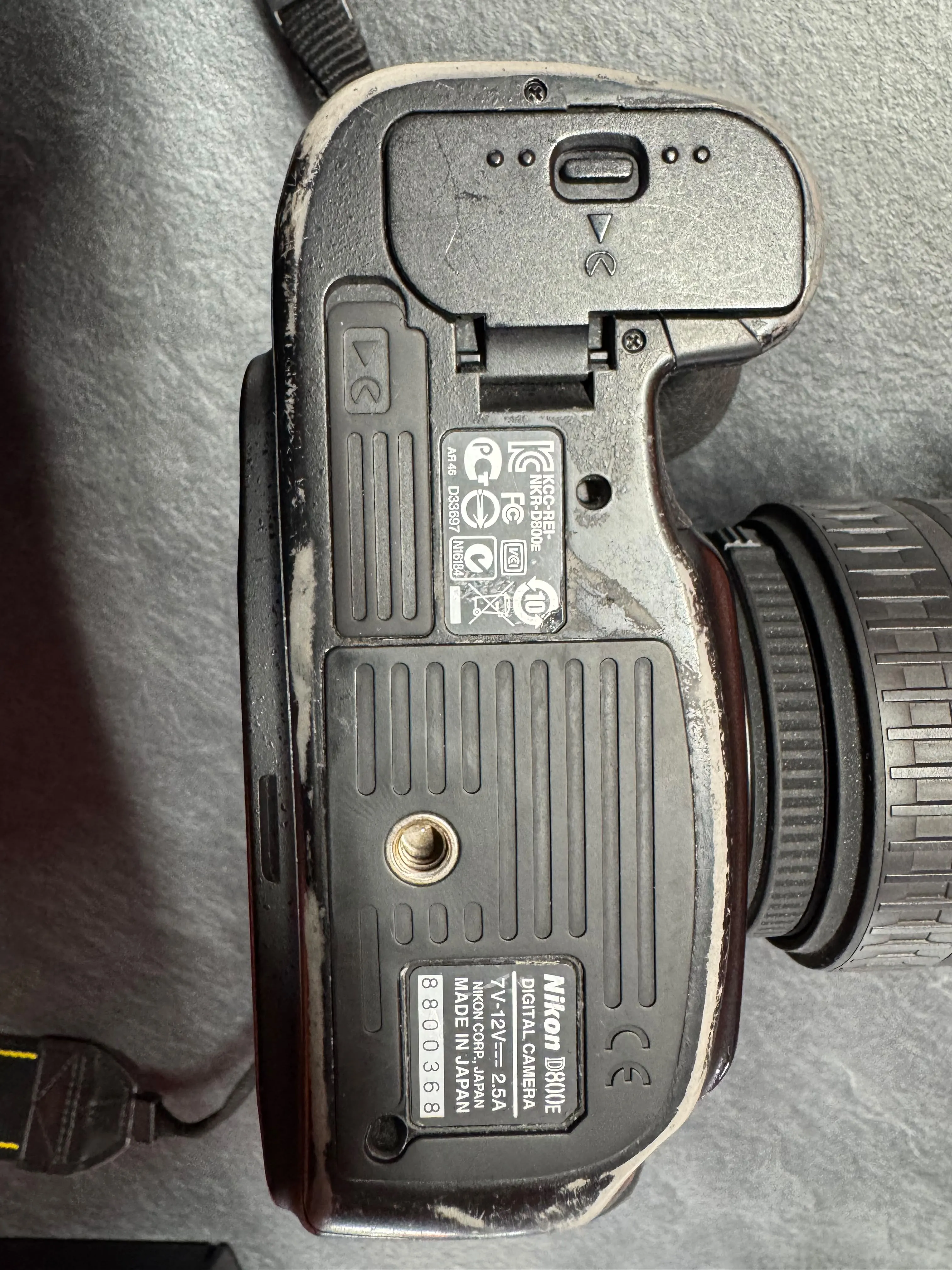 Aparat Foto DSLR Nikon D800E, Full Frame FX, 36.3MP, Full HD, ISO 100-6400, 51 Puncte AF, Body, Negru - imagine 2