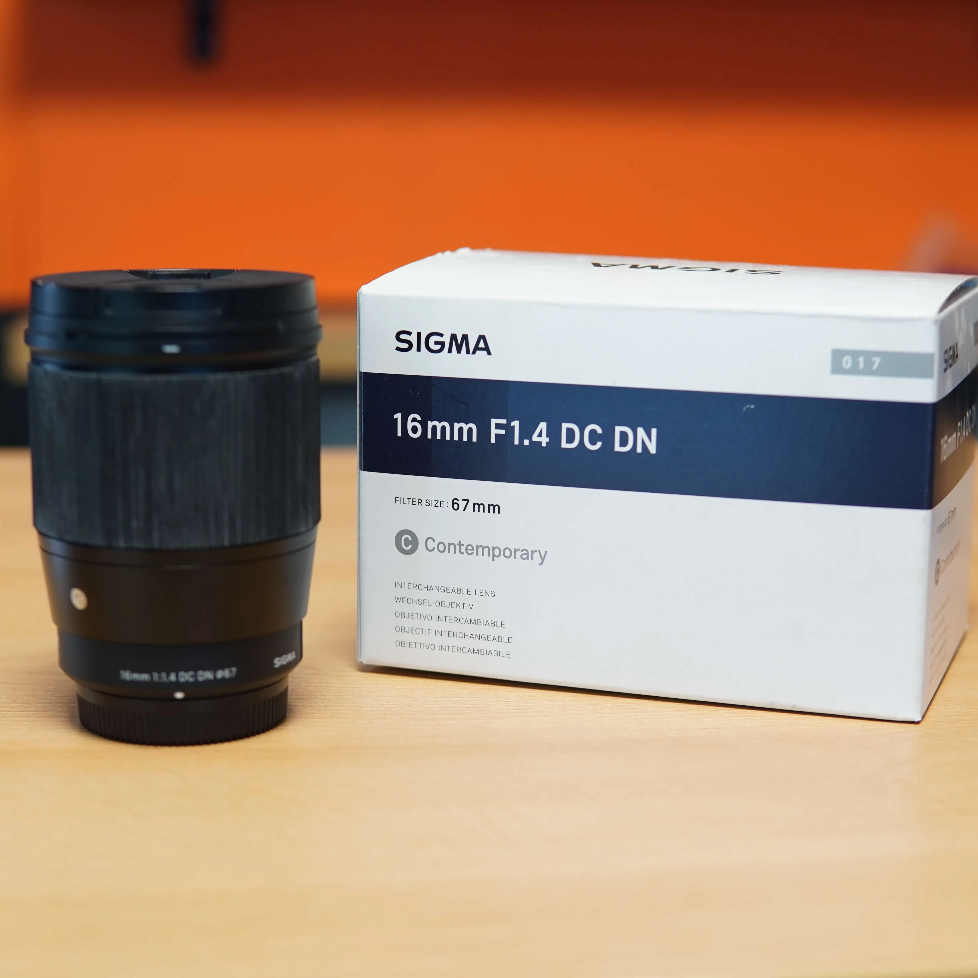 Obiectiv Foto Sigma 16mm f/1.4 DC DN Contemporary, Mirrorless, Micro Four Thirds (MFT 4/3), Panasonic / Olympus, Negru - imagine 2