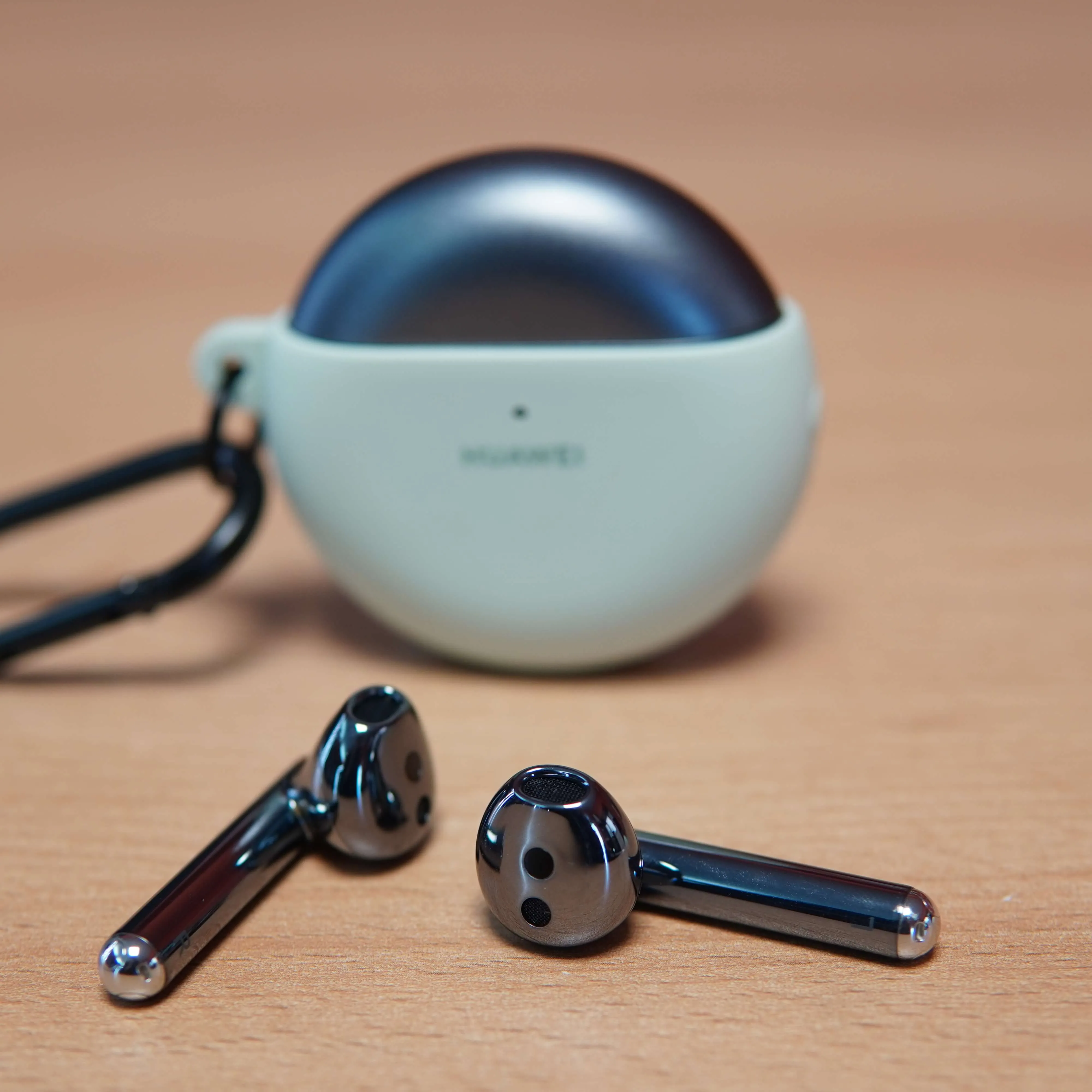 Casti Huawei Freebuds 4, Bluetooth, ANC, Gri - imagine 5