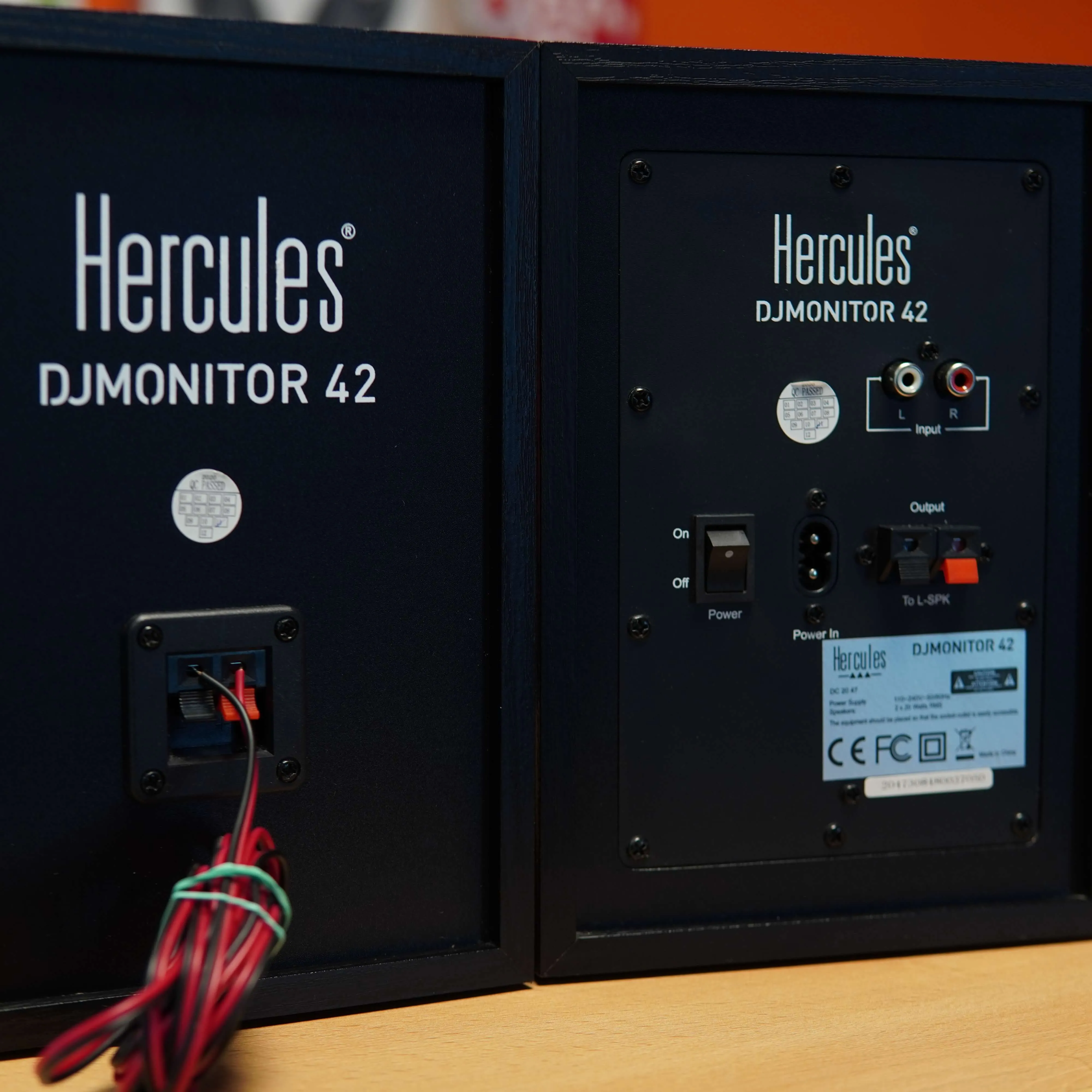 Set Boxe Activ Hercules DJ DJMonitor 42 Monitor, Aux, Negru - imagine 5