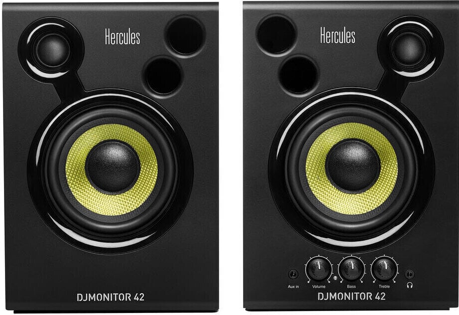Set Boxe Activ Hercules DJ DJMonitor 42 Monitor, Aux, Negru
