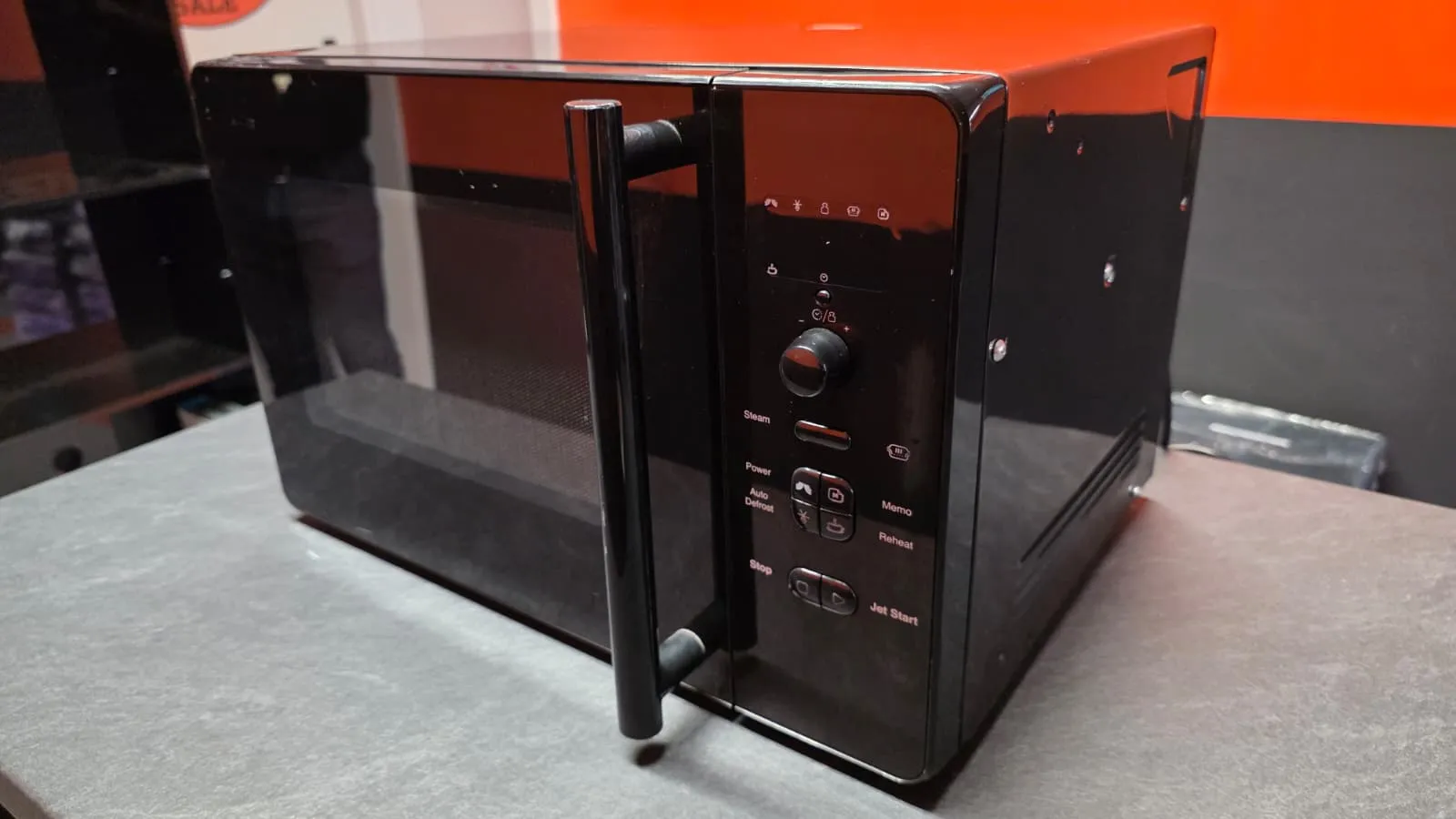 Cuptor cu microunde IKEA VARMA MW V00 S, 700W, Negru - imagine 3