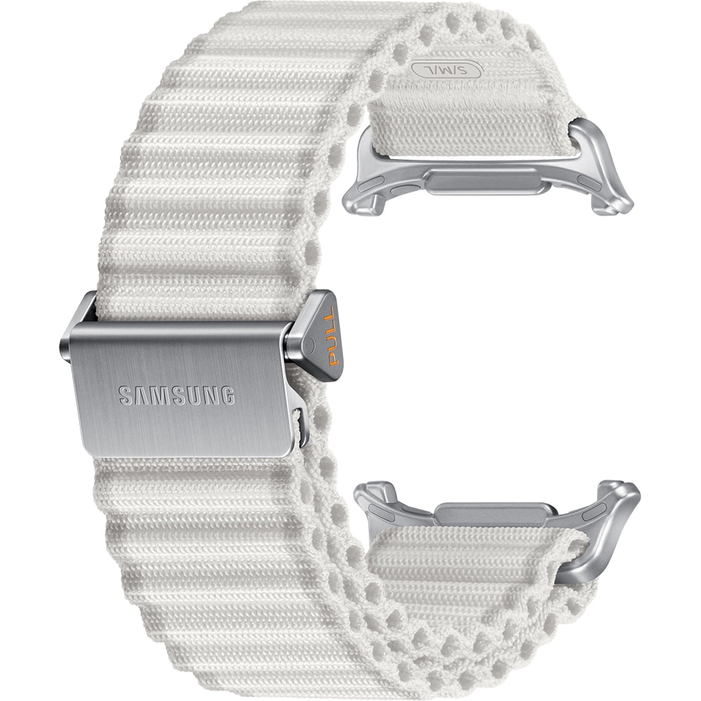Samsung Galaxy Watch Ultra SM-L705F, 47 mm, LTE, Bratara Argintie Compatibila, Titanium White - imagine 2