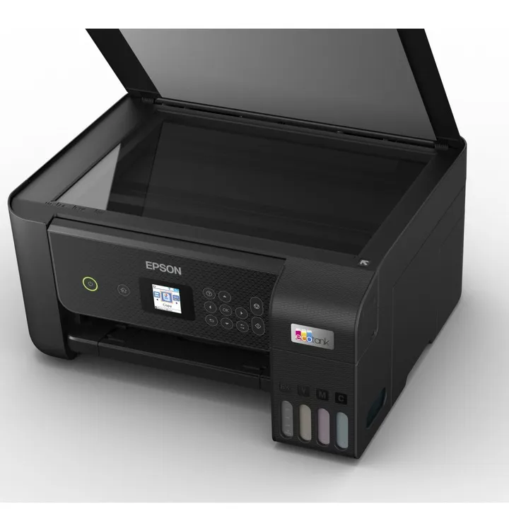 Imprimanta Multifunctionala Inkjet color CISS Epson EcoTank L3260, A4, Wireless, Negru - imagine 2