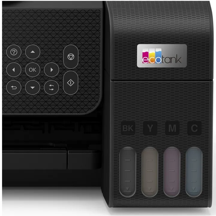 Imprimanta Multifunctionala Inkjet color CISS Epson EcoTank L3260, A4, Wireless, Negru - imagine 3