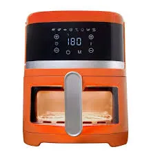 Friteuza Cu Aer Cald KOENIC KAF 41324 O, 3.3L, 1300 W, Fereastra Iluminata, Portocaliu