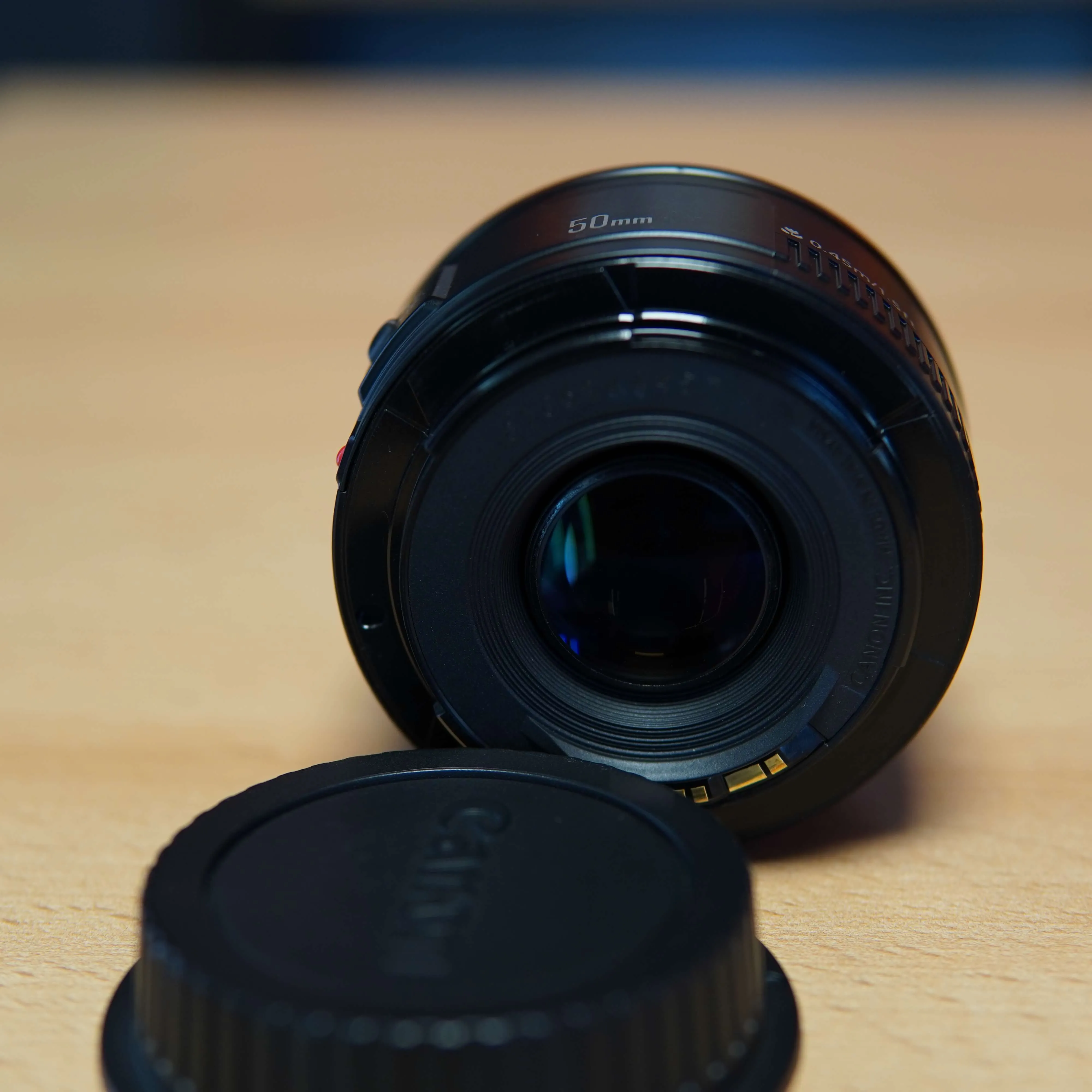 Obiectiv Foto Canon EF 50mm 1:1.8 STM II, Negru - imagine 6