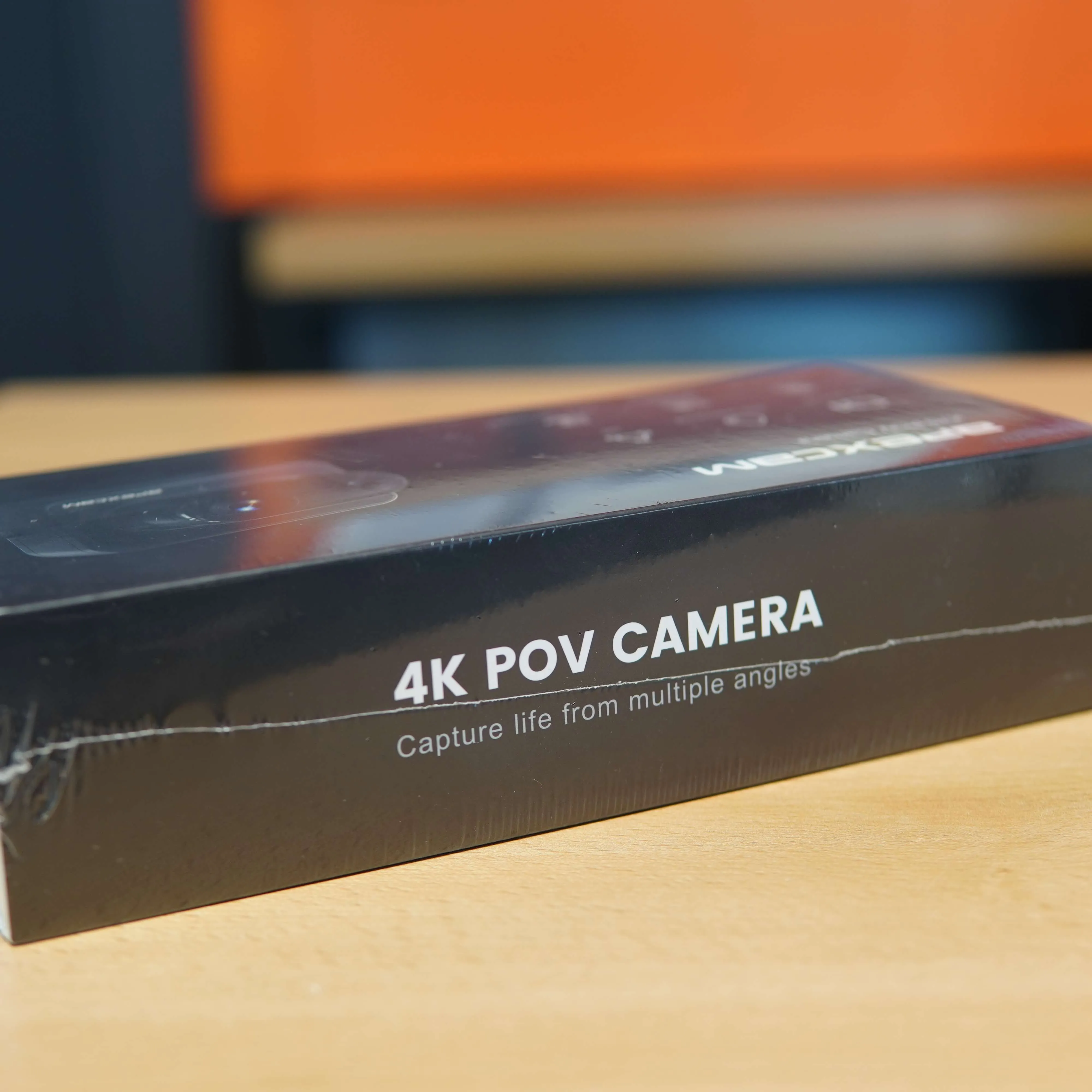 Camera Body Apexcam K70, 4K Ultra HD, Waterproof, EIS,WiFi, 490mAh, Negru (Nou Sigilat) - imagine 3