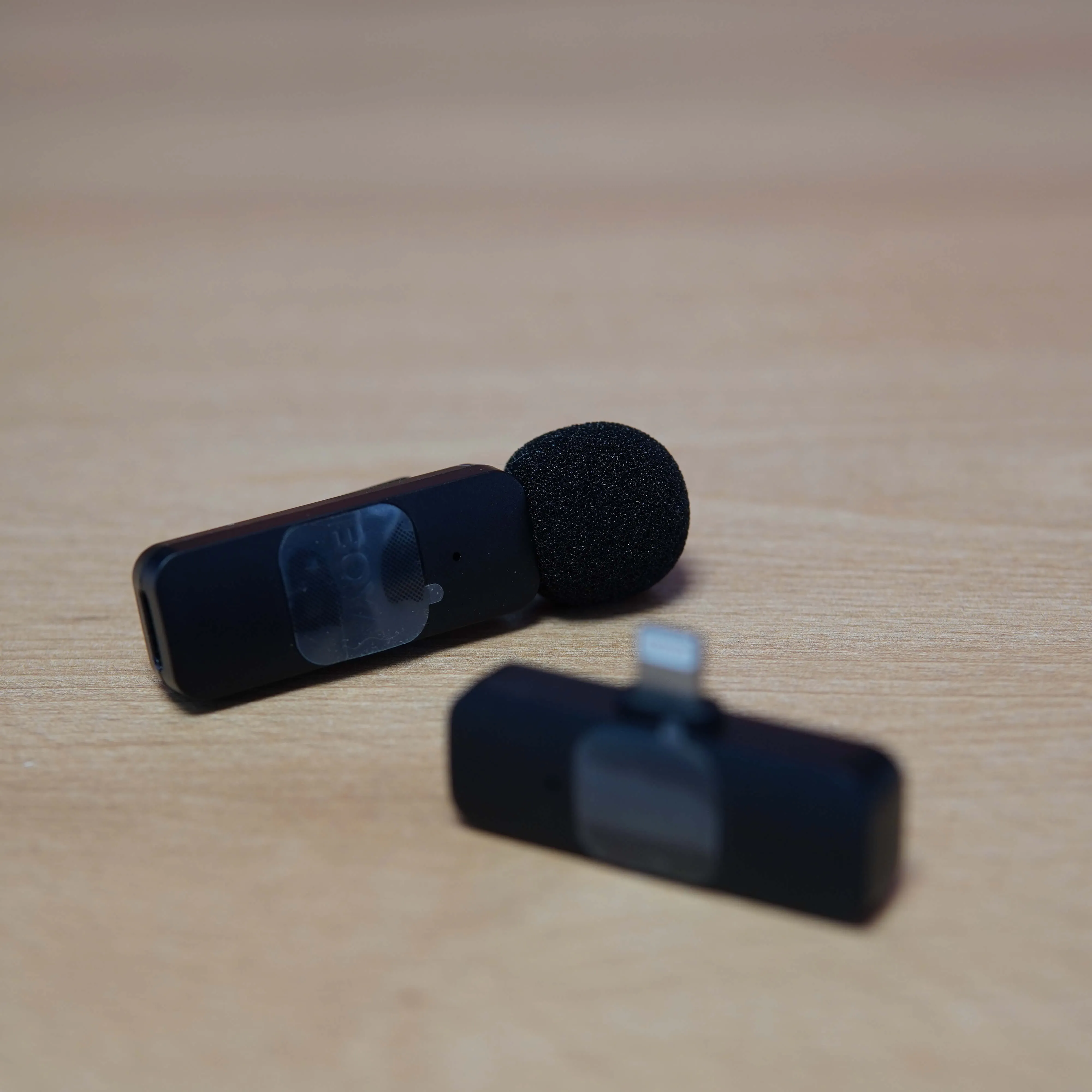 Microfon Boya BY-V1-V2.0, Wireless, Negru - imagine 2