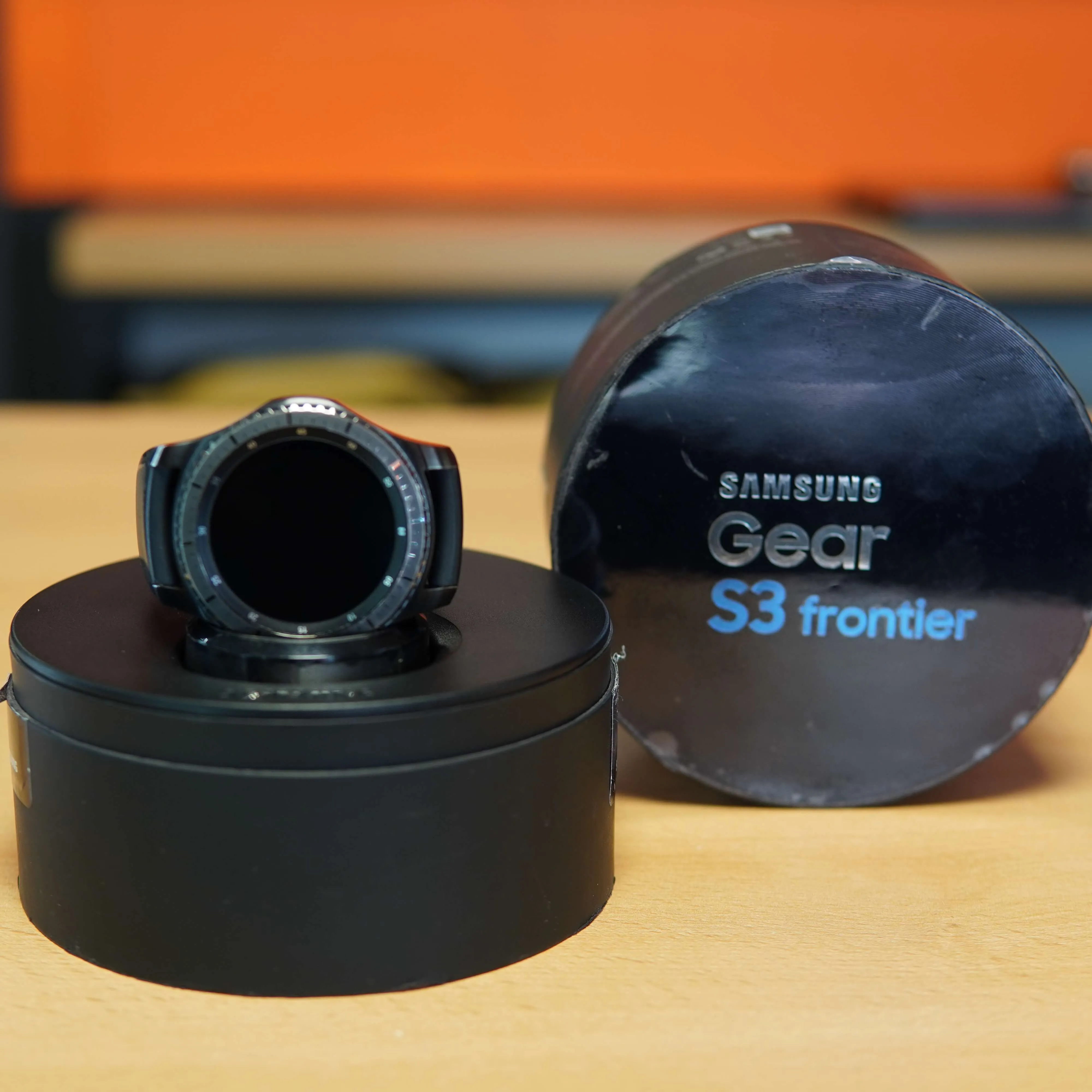 Samsung Gear S3 Frontier, Super AMOLED, Bratara Silicon, Negru - imagine 2