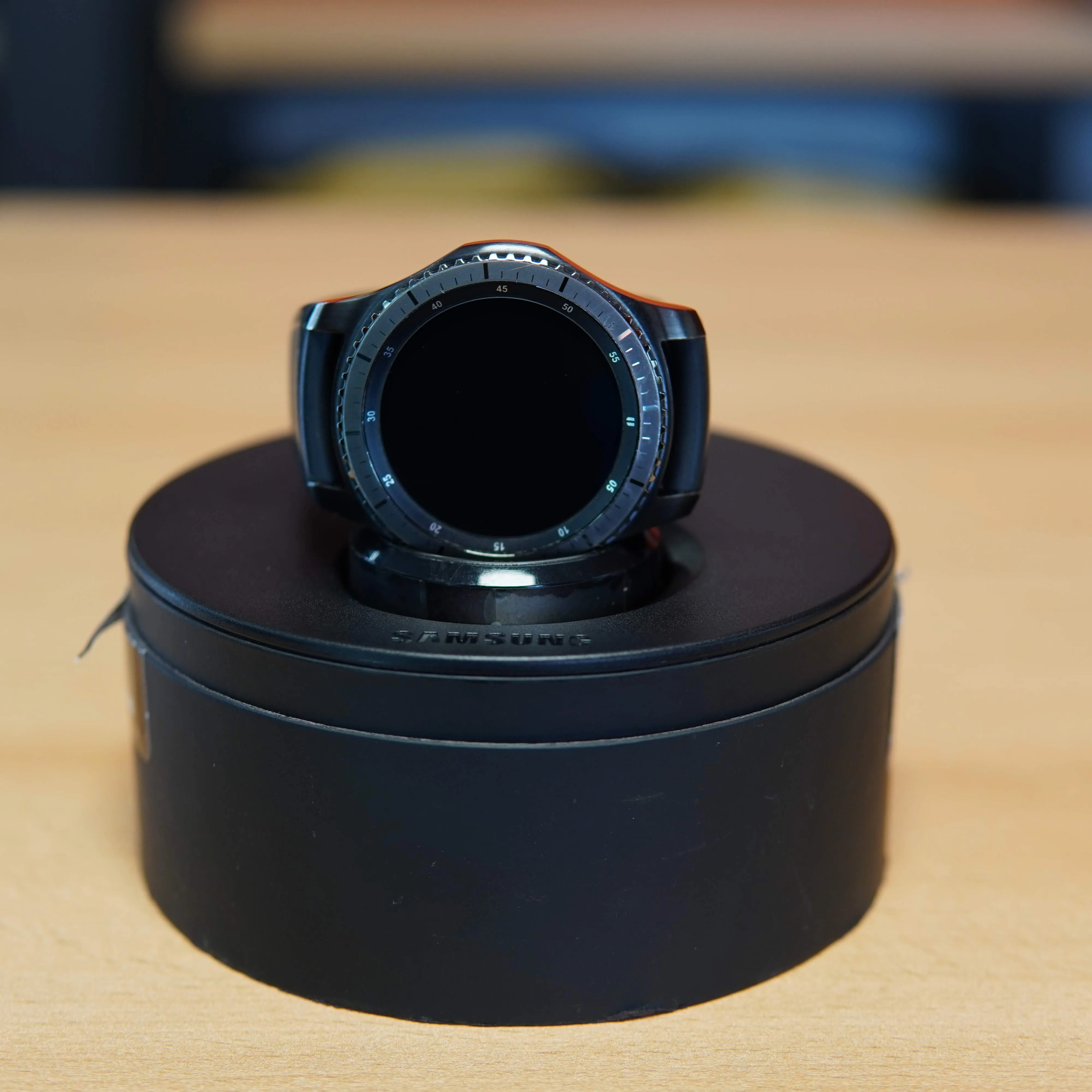 Samsung Gear S3 Frontier, Super AMOLED, Bratara Silicon, Negru - imagine 3
