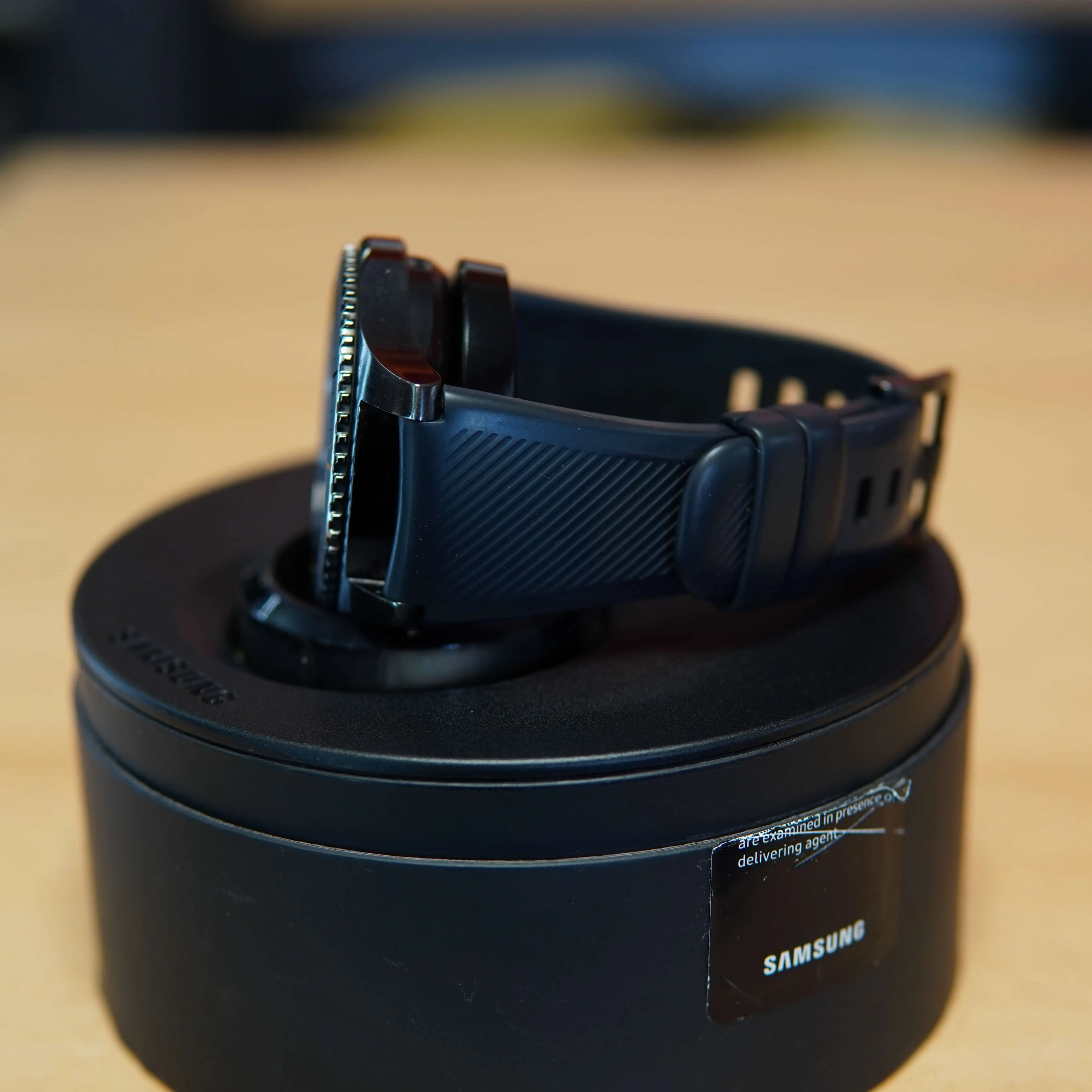Samsung Gear S3 Frontier, Super AMOLED, Bratara Silicon, Negru - imagine 4