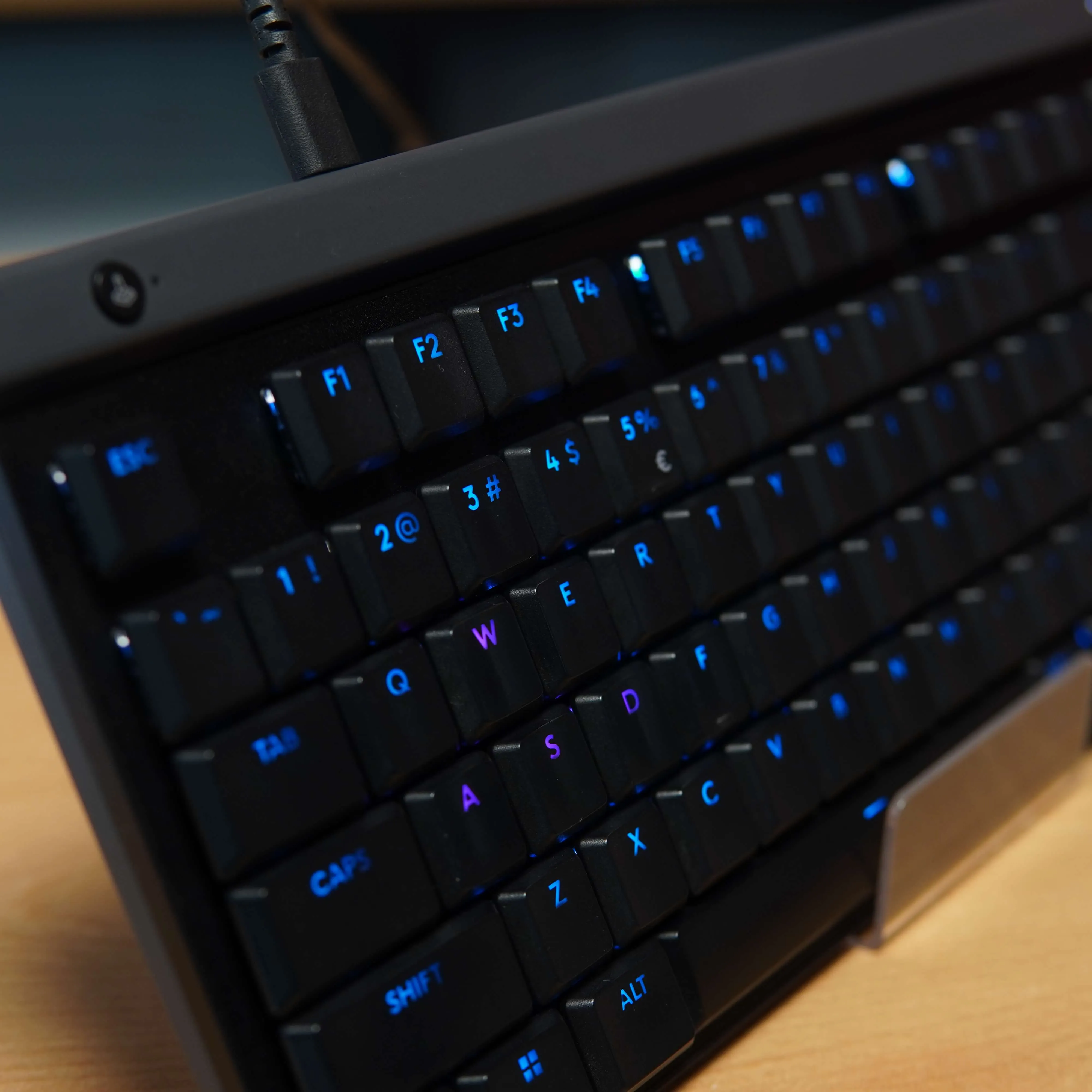 Tastatura Gaming Mecanica LOGITECH G515 TKL Tactile, USB, Layout US, negru - imagine 6