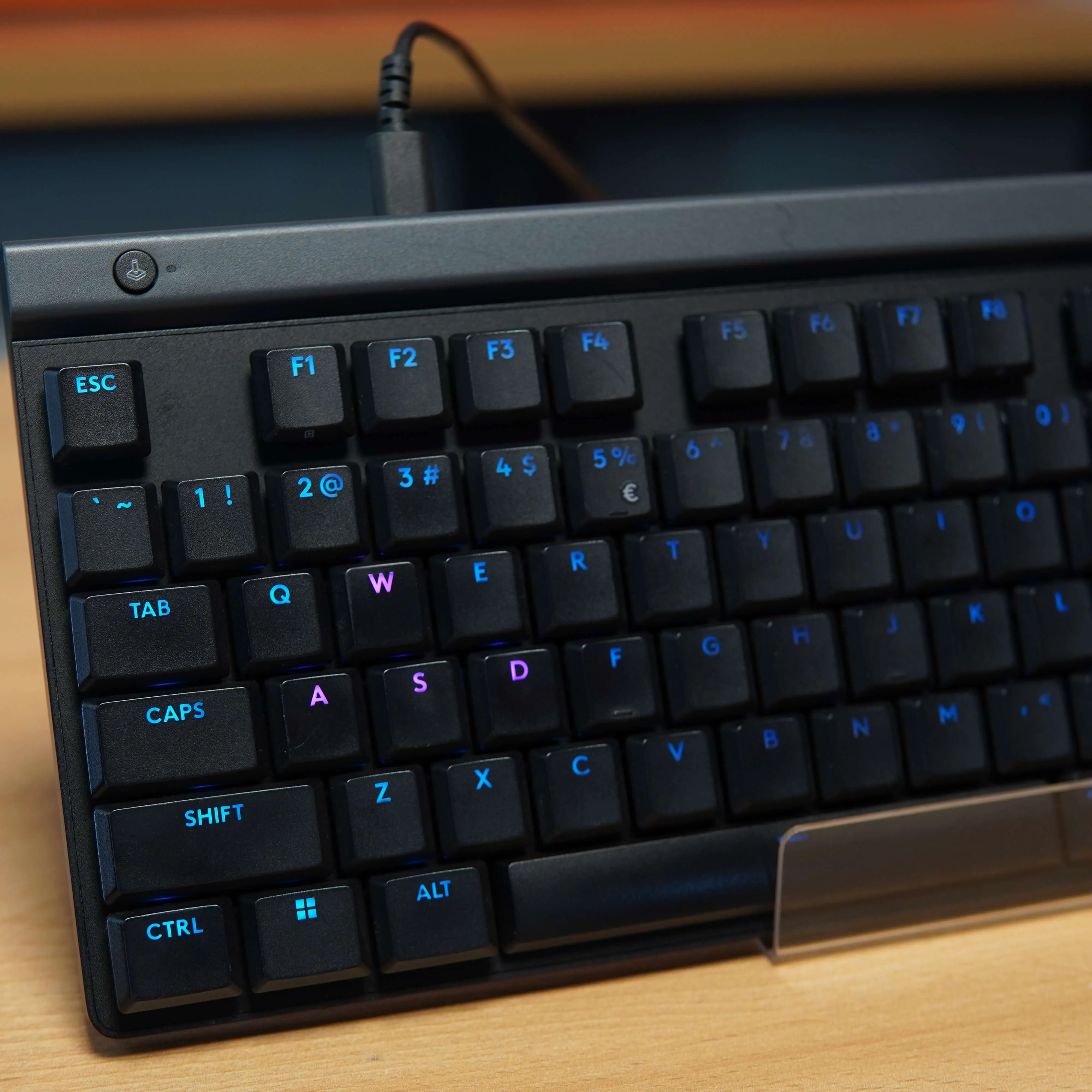 Tastatura Gaming Mecanica LOGITECH G515 TKL Tactile, USB, Layout US, negru - imagine 3