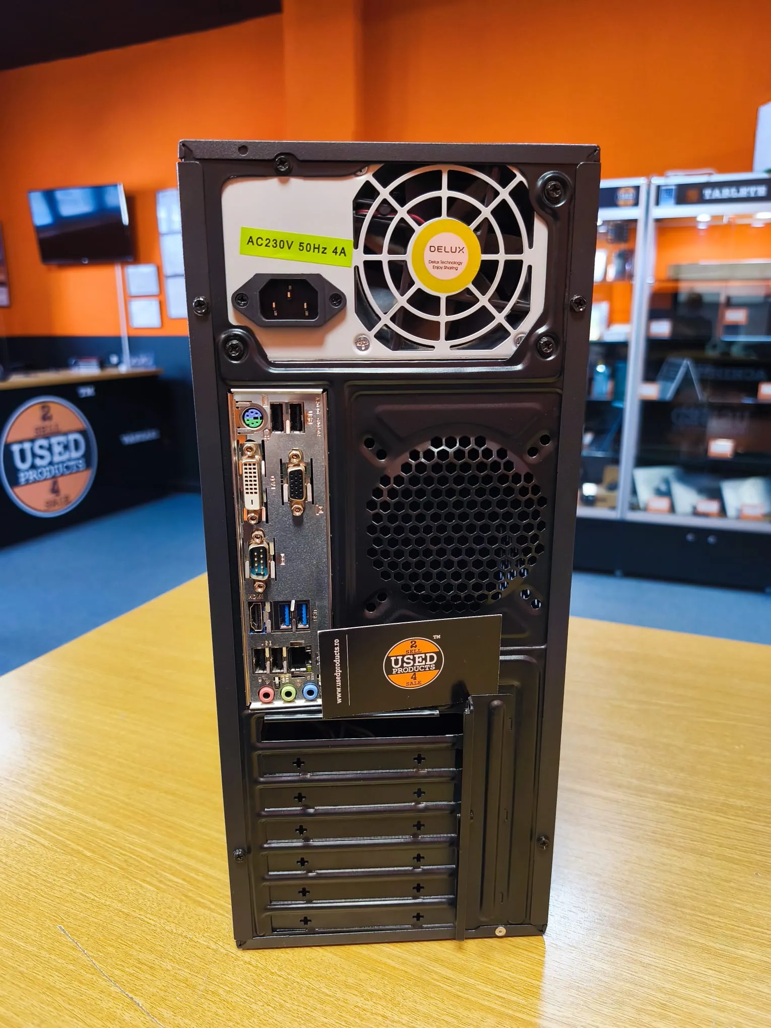 Unitate PC Dektop Office, Intel i5 9400 2.90 Ghz, 8Gb RAM 2666 MHz, 512 Gb SSD, Intel UHD Graphics 630 - imagine 2