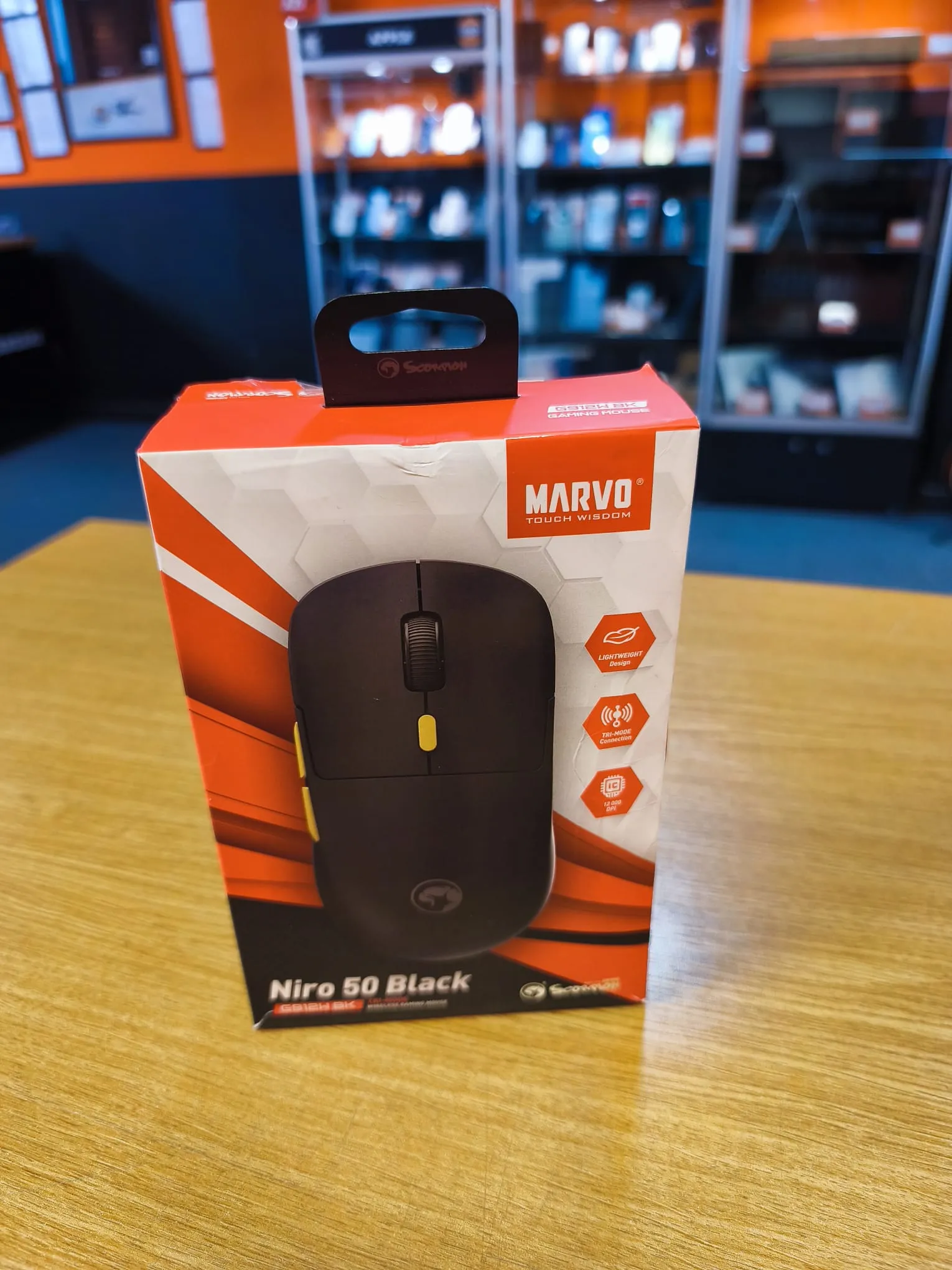 Mouse Marvo G 912W BK