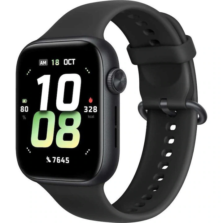 Smartwatch Honor Watch 5, GPS, Bluetooth, Functii Sport, Android/iOS, Black, STL-B19