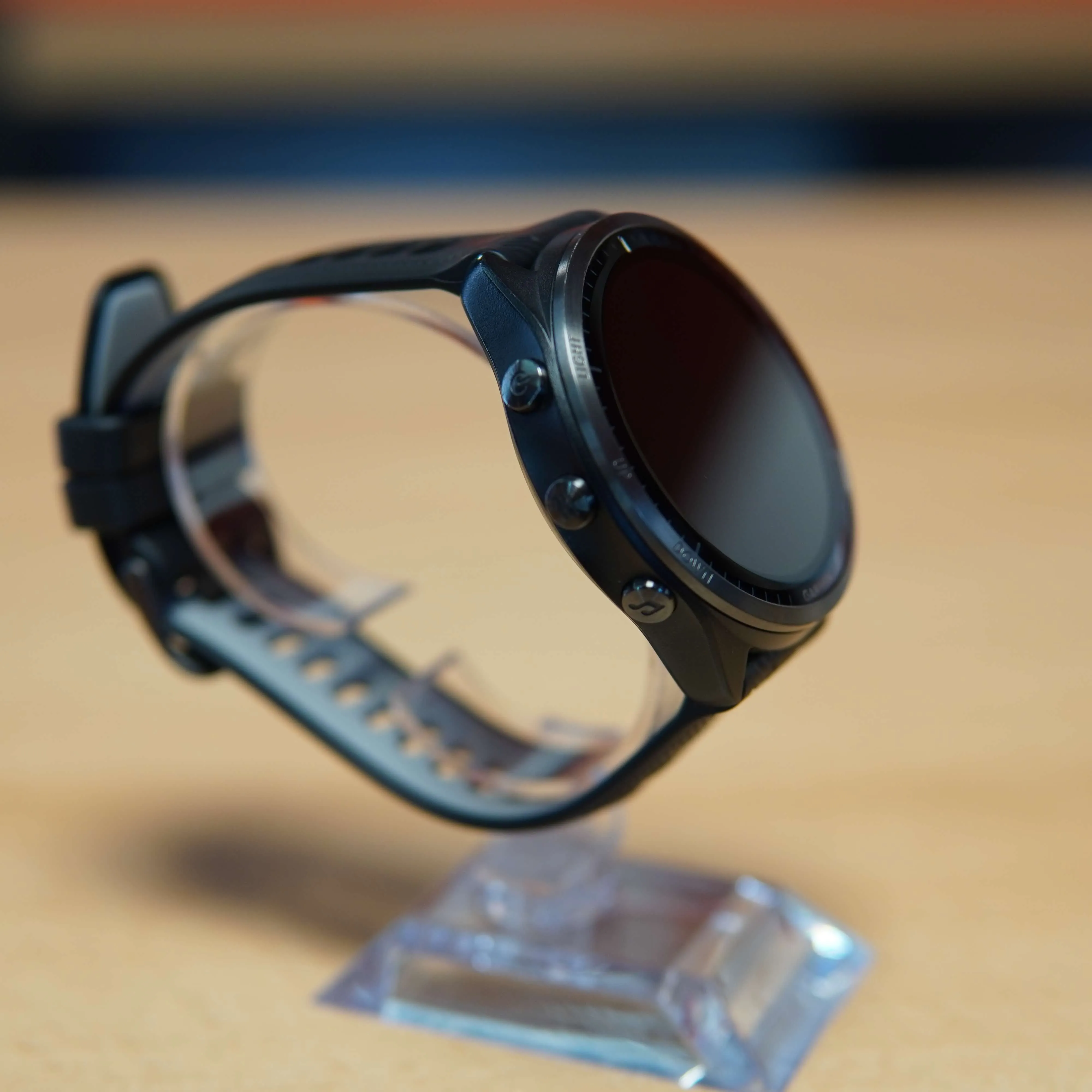 Smartwatch Garmin Forerunner 965, 32 GB, AMOLED, 1,4", Titan, Curea Silicon, GPS + GLONASS + Galileo, Negru - imagine 4