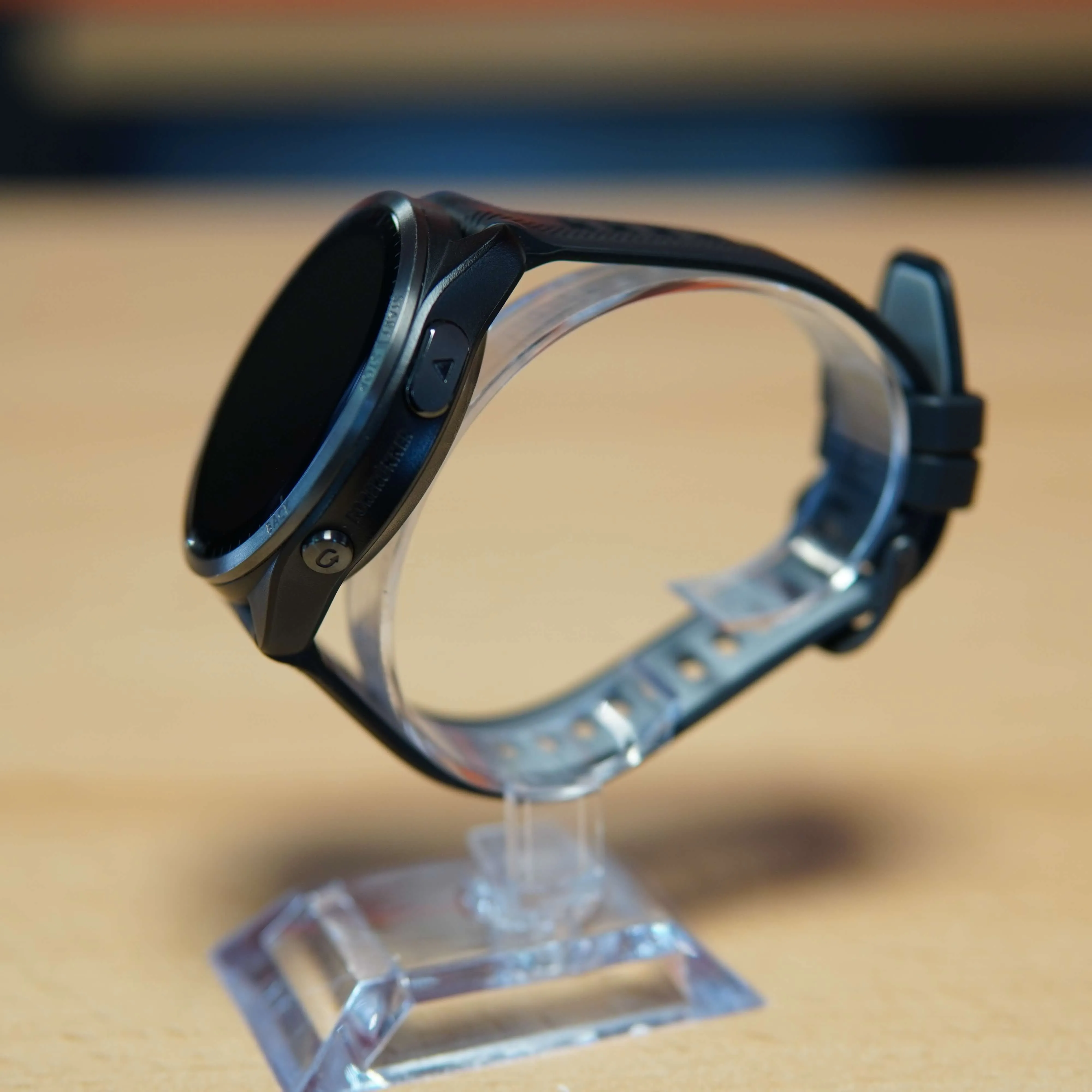 Smartwatch Garmin Forerunner 965, 32 GB, AMOLED, 1,4", Titan, Curea Silicon, GPS + GLONASS + Galileo, Negru - imagine 5