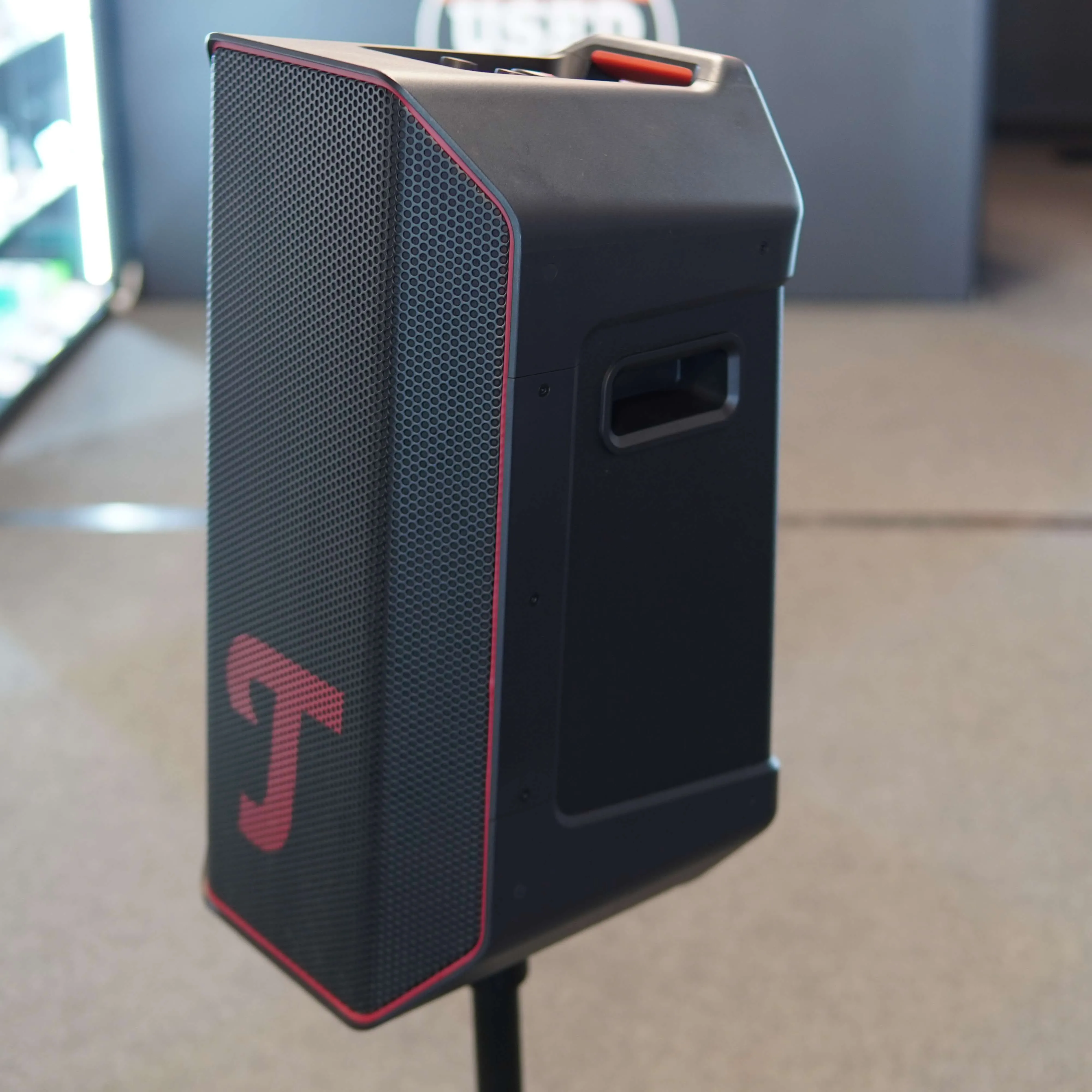 Boxa Bluetooth Teufel Rockster Air 2, 80W + Suport, Negru - imagine 4