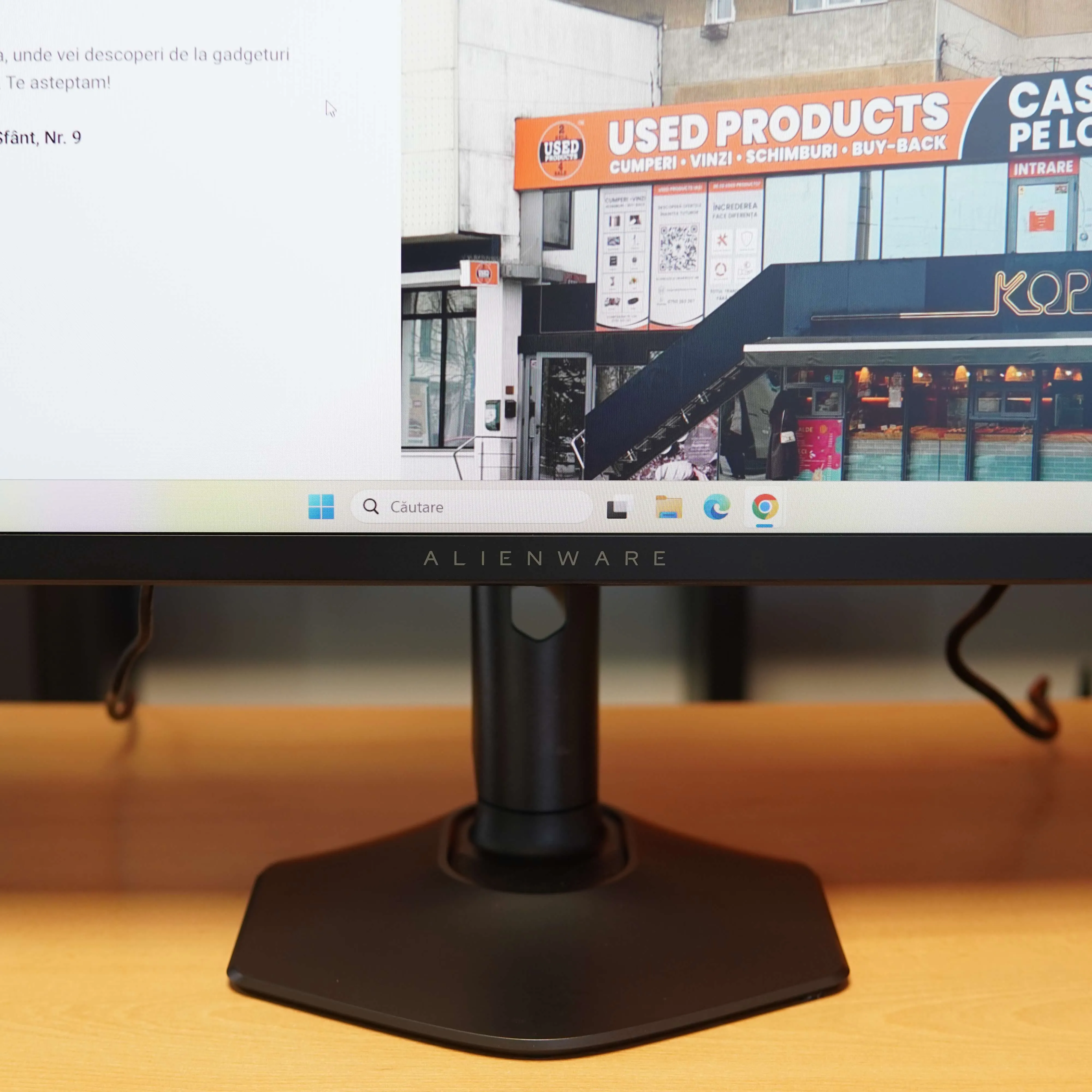 Monitor Gaming IPS LED Dell Alienware 27" AW2724HF, Full HD, HDMI, DisplayPort, Pivot, 360 Hz, 0.5 ms (Negru) - imagine 3