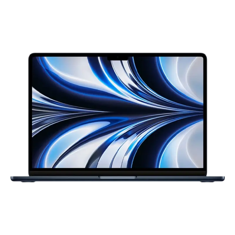 Apple MacBook AIR 13 2025, A3240, Display 13.6 inch Retina IPS, Apple M4 10-Core, 16 Gb RAM LPDDR5, SSD 256 Gb, Apple 8-Core GPU, Touch ID, 2x Thunderbolt, Camera Web FHD 1080p, Midnight