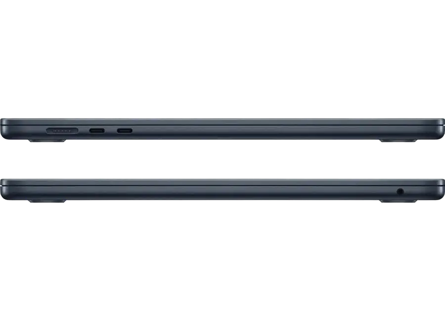 Apple MacBook AIR 13 2025, A3240, Display 13.6 inch Retina IPS, Apple M4 10-Core, 16 Gb RAM LPDDR5, SSD 256 Gb, Apple 8-Core GPU, Touch ID, 2x Thunderbolt, Camera Web FHD 1080p, Midnight - imagine 2