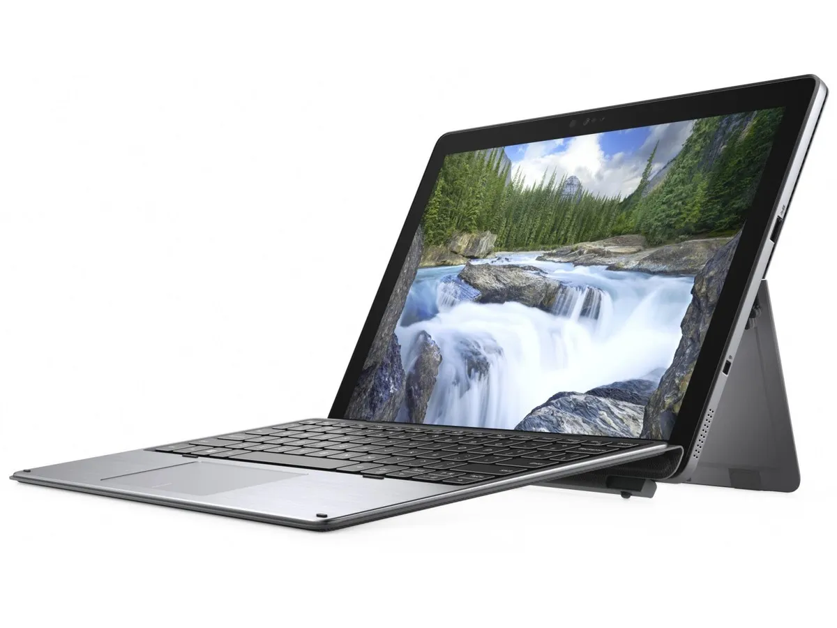 Laptop 2 in 1 Dell Latitude 7210 Detasabil, 12.3 inch Touchscreen Full HD, Intel Core i5-10310U 1.7GHz, 16 Gb RAM LPDDR3, 240 Gb SSD, Silver