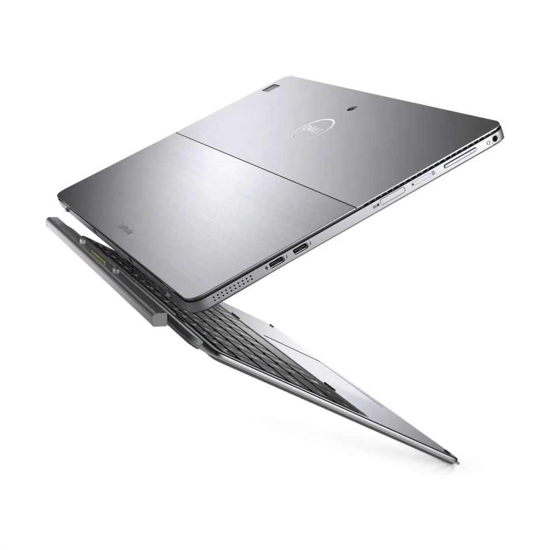 Laptop 2 in 1 Dell Latitude 7210  Detasabil, 12.3 inch Touchscreen Full HD,  Intel Core i5-10310U 1.7GHz, 16 Gb RAM  LPDDR3, 240 Gb SSD, Silver - imagine 2