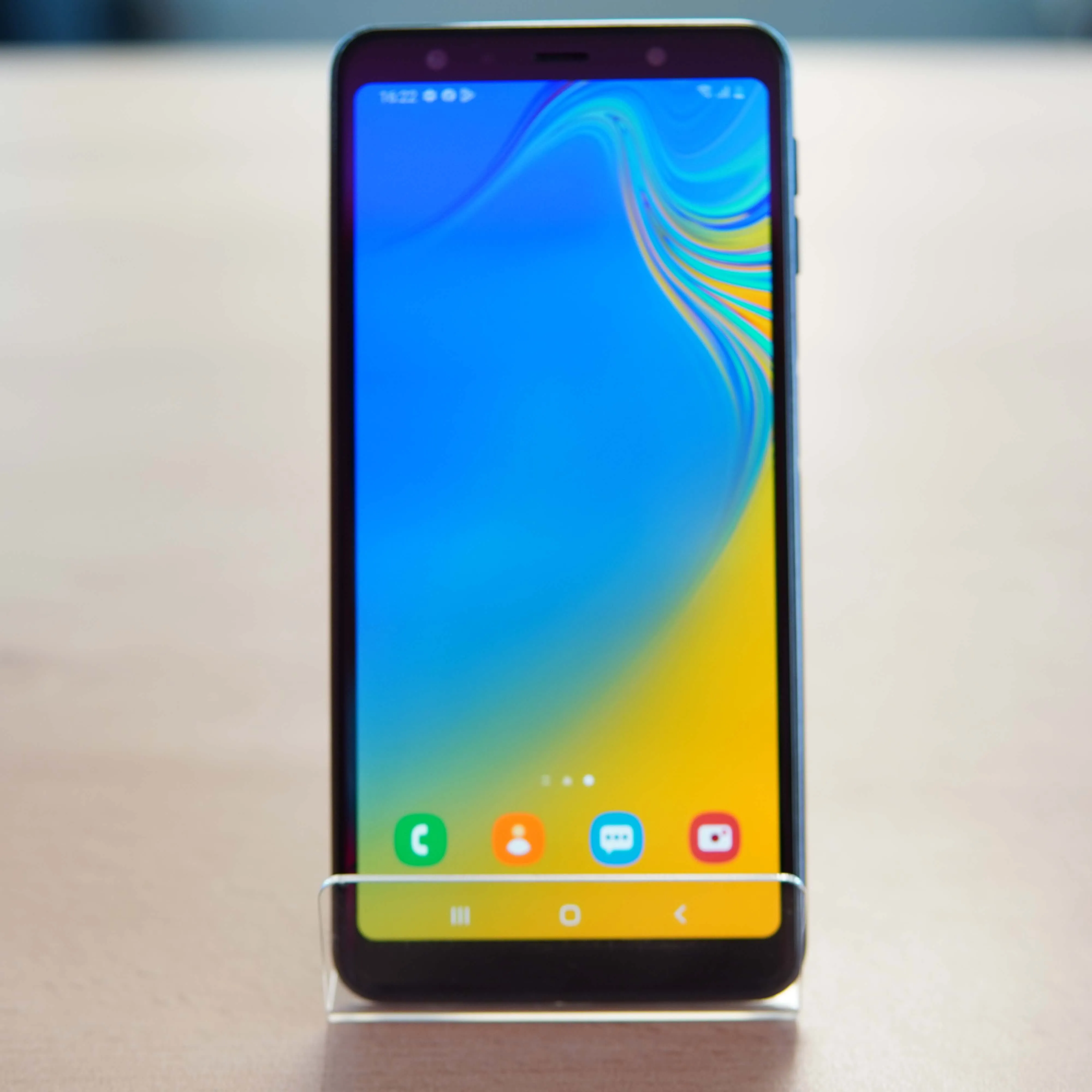 Samsung Galaxy A7 (2018) 64 GB, Dual Sim, Touch ID, Face ID, AUX, Negru - imagine 2