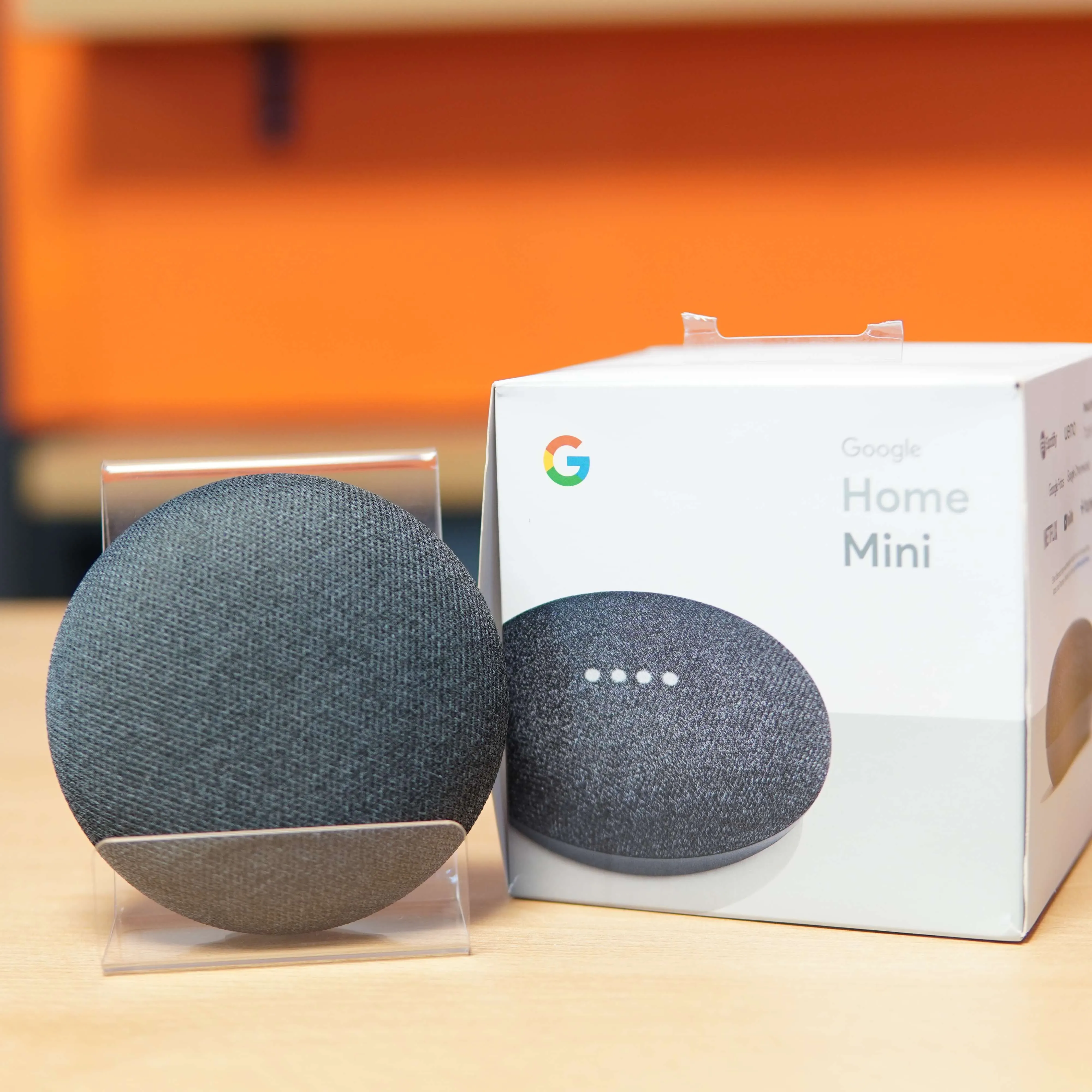 Boxa Inteligenta Google Home Mini, Karbon - imagine 2