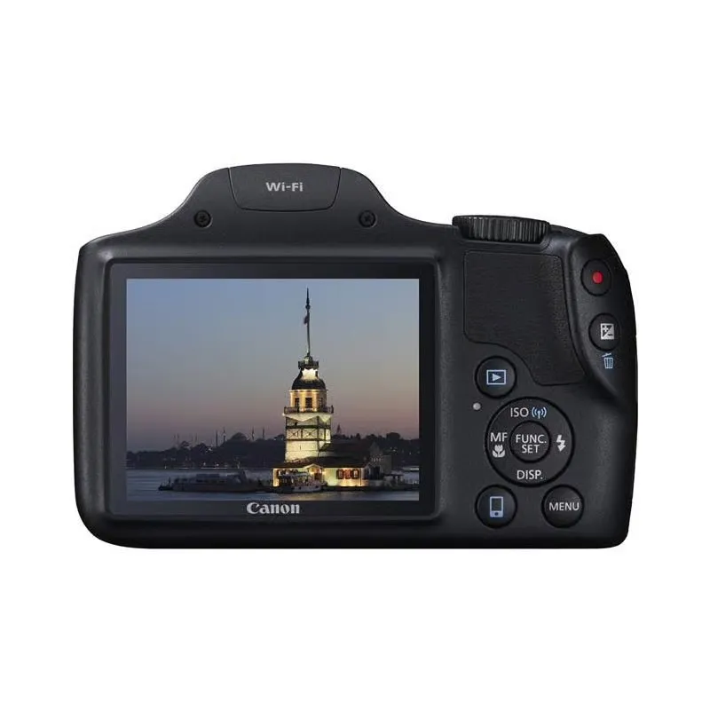 Aparat Foto Canon PowerShot SX530 HS, 16MP, Full HD, 50X Optical Zoom, Negru - imagine 3