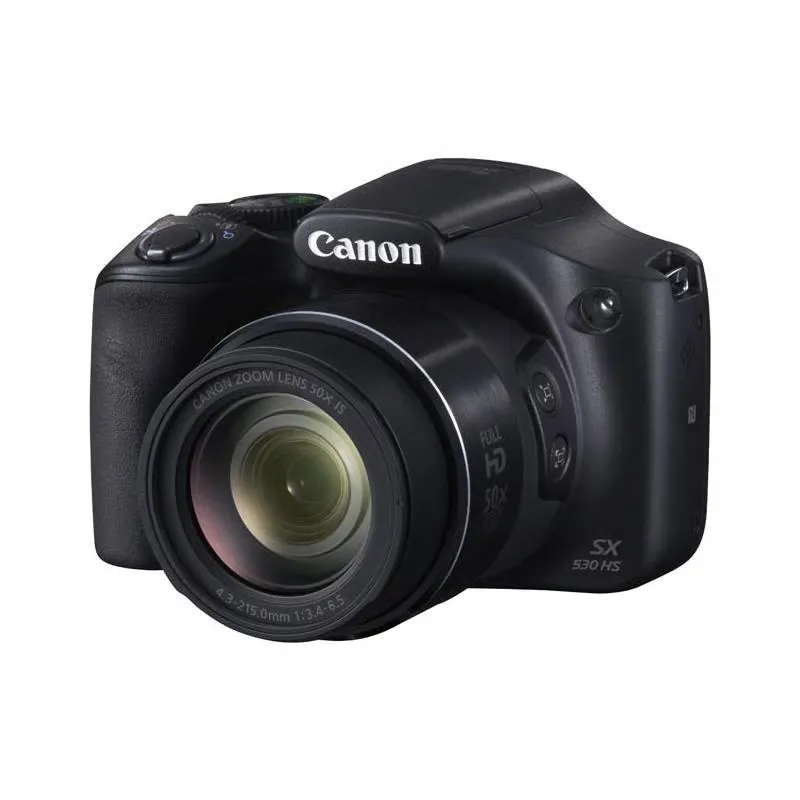 Aparat Foto Canon PowerShot SX530 HS, 16MP, Full HD, 50X Optical Zoom, Negru - imagine 2