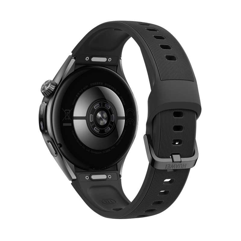 Smartwatch Huawei Watch 6 46mm, GPS, Android/iOS, Esim, NIZ-AL0, Black Fluroelastomer Strap - imagine 2