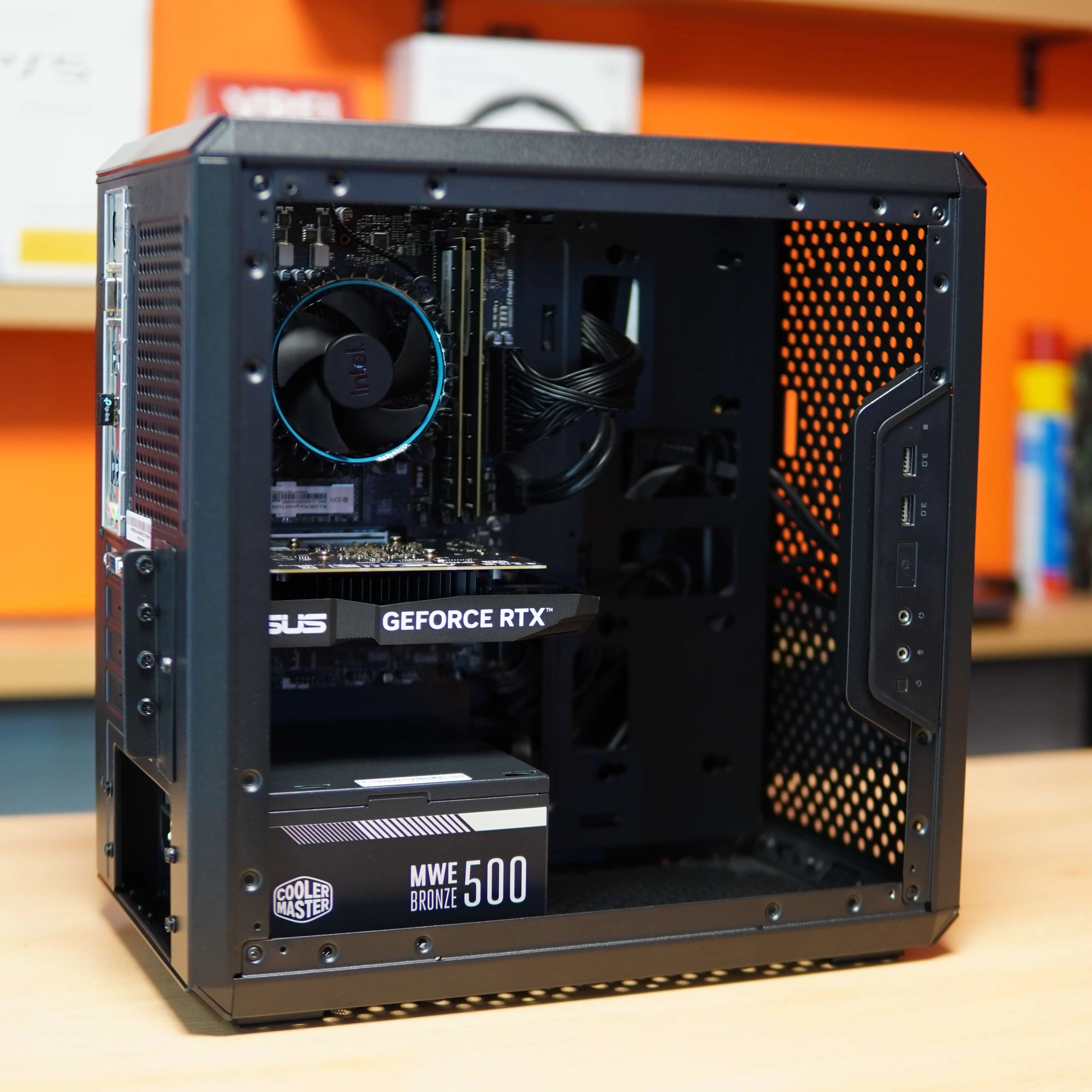 Desktop Gaming i5-12400F, 16 GB RAM DDR4, 512 GB SSD, RTX 3050 6 GB DDR6, Windows 11, Negru - imagine 7