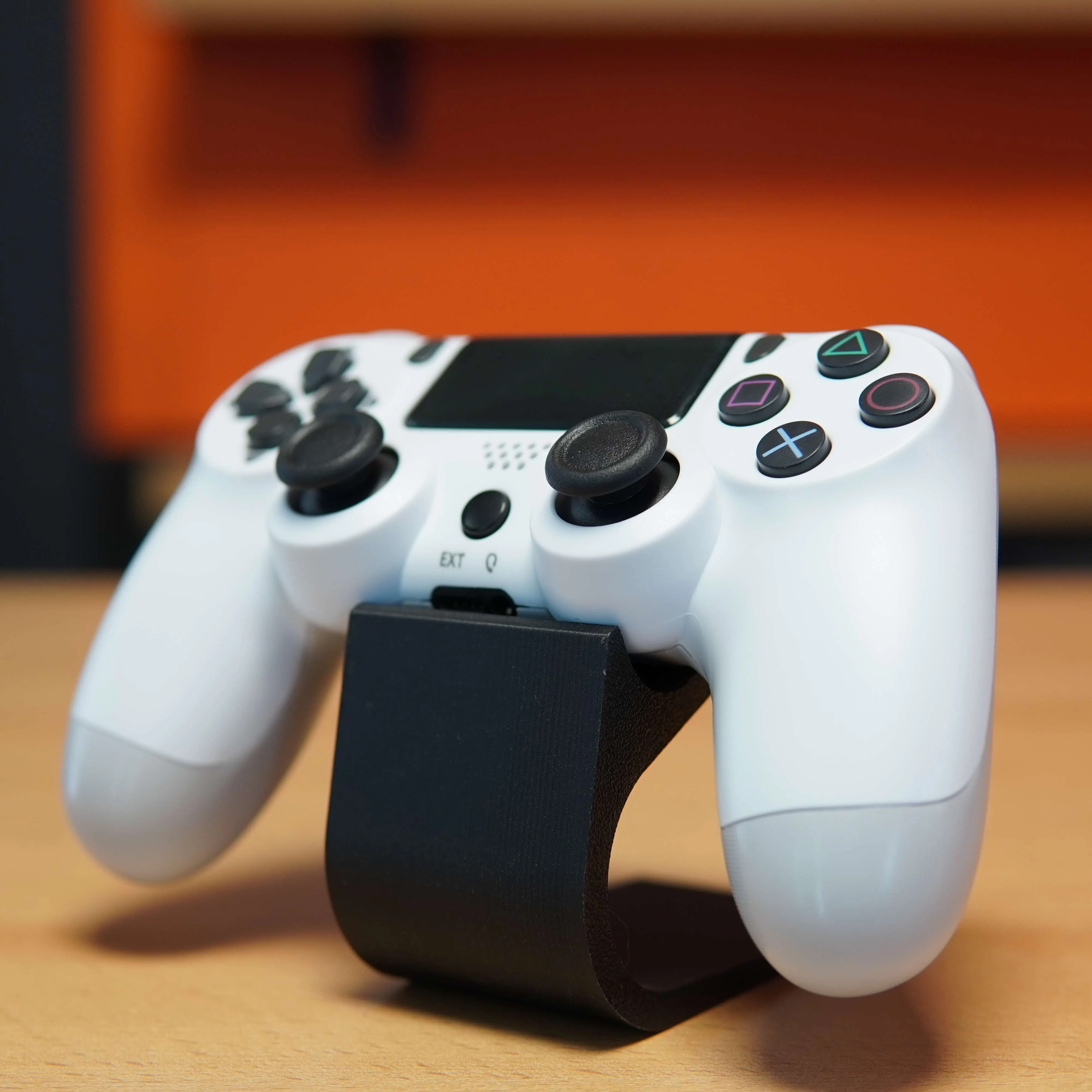 Controller Compatibil cu PS4 (aftermarket), Alb - imagine 4