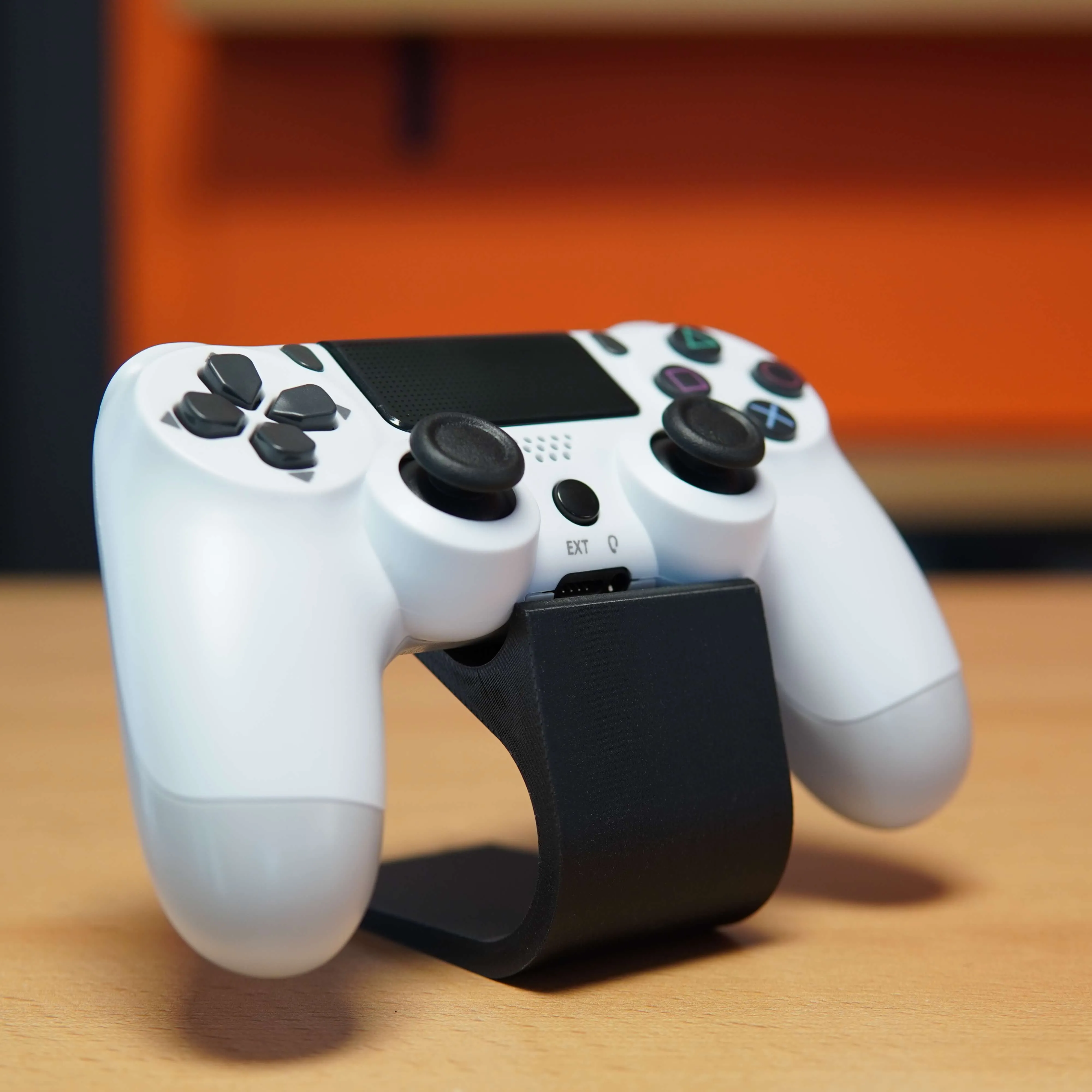 Controller Compatibil cu PS4 (aftermarket), Alb - imagine 3